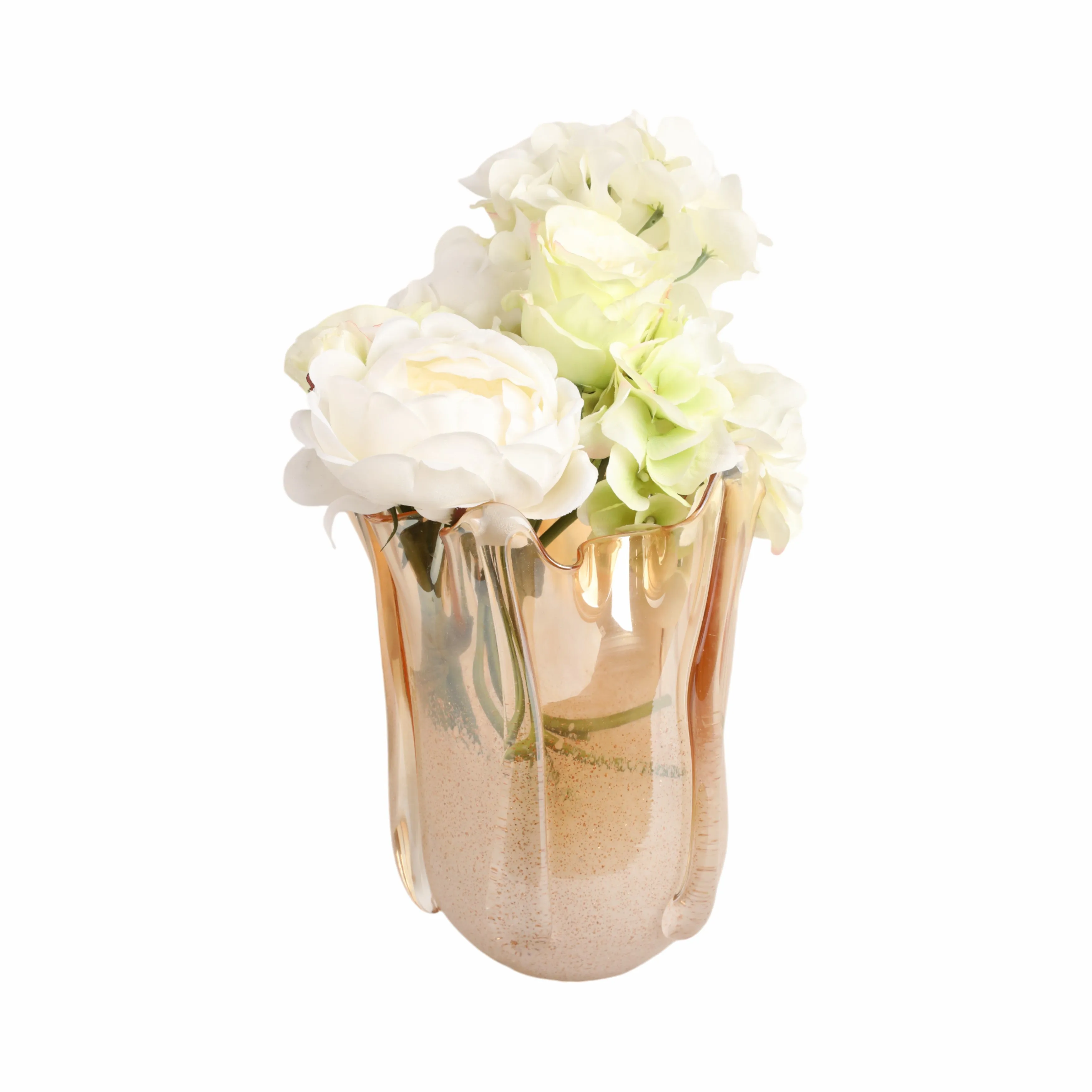 10" Bartoli Medium Artisan Blown Glass  Vase