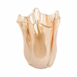10" Bartoli Medium Artisan Blown Glass  Vase