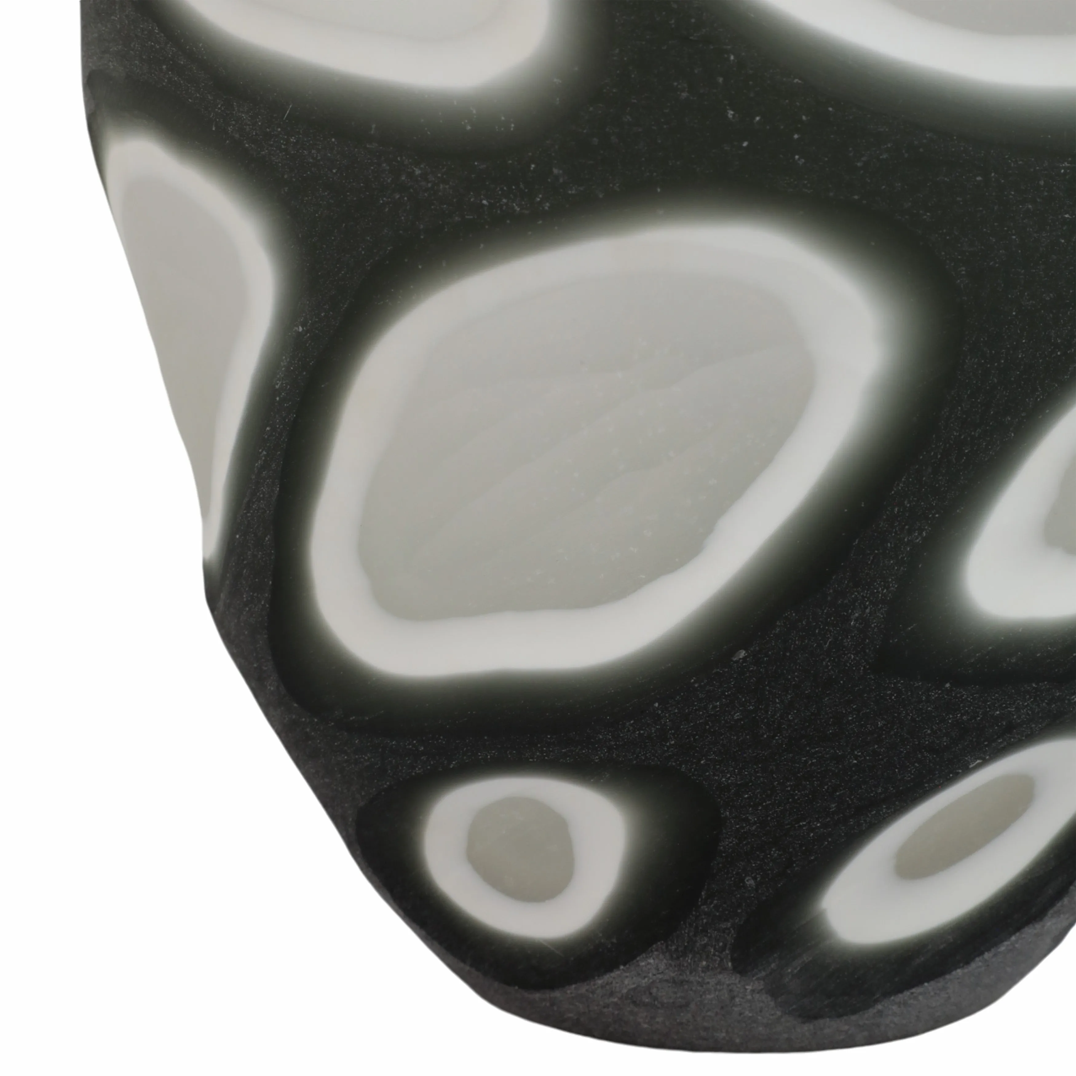 11" Havre Small Grey Glass Vase
