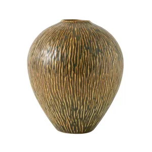 11" PROCIDA SMALL VASE, BROWN