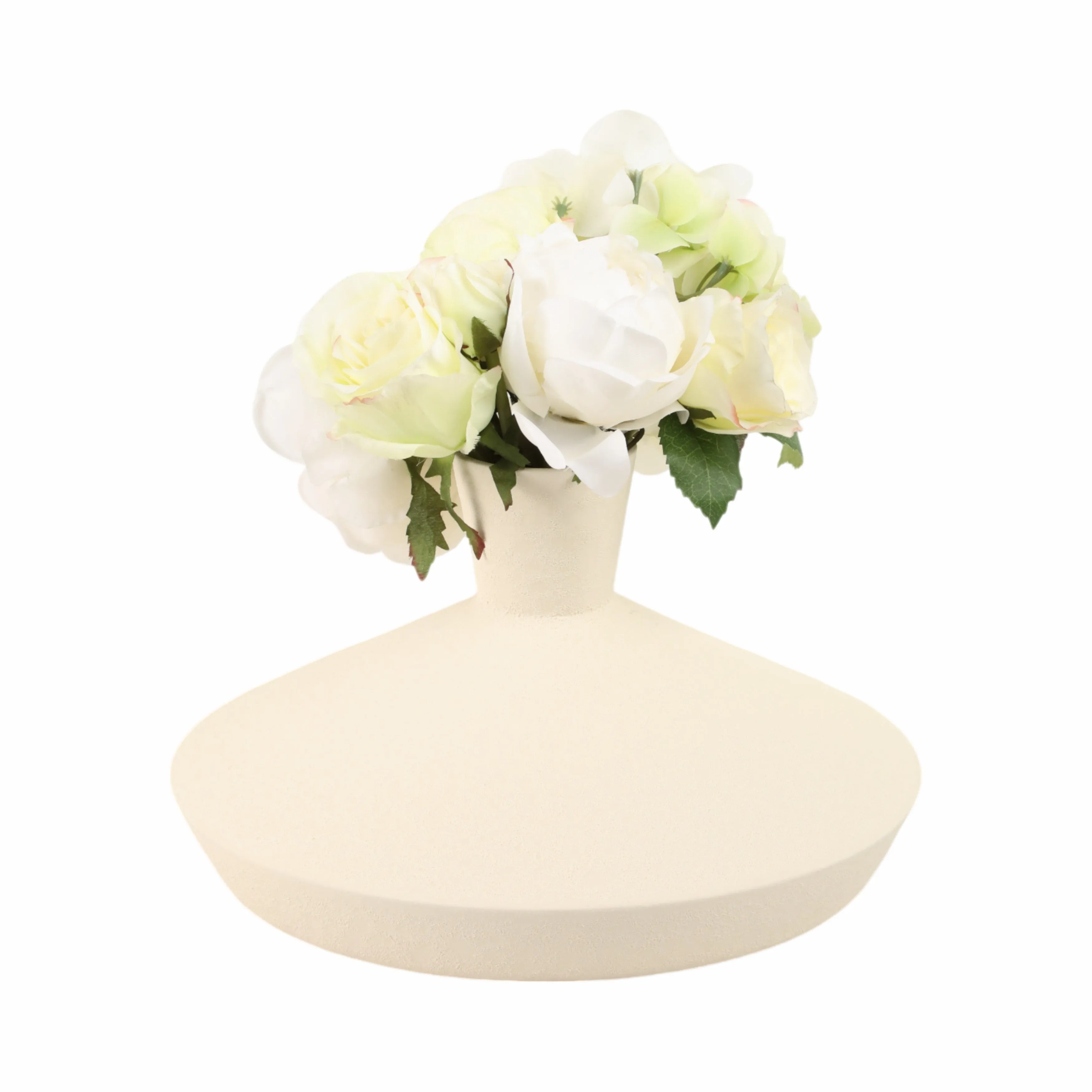 12" Evora Short And Wide Portugal Vase