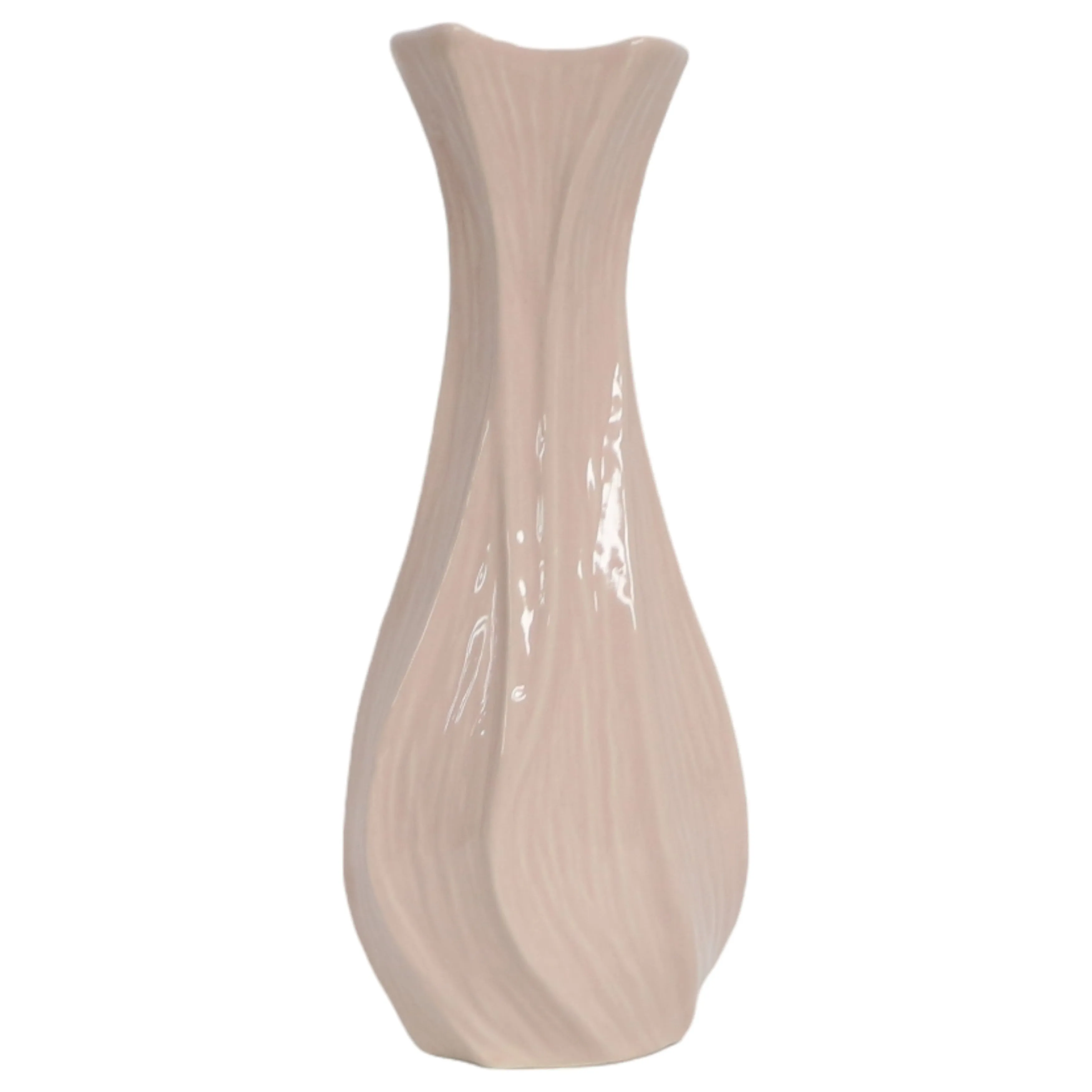 12" Madison Small Pink Vase