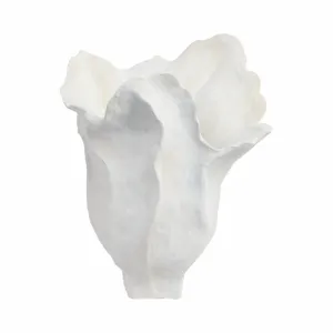 13" Spadena Small Porcelain Vase, Ivory
