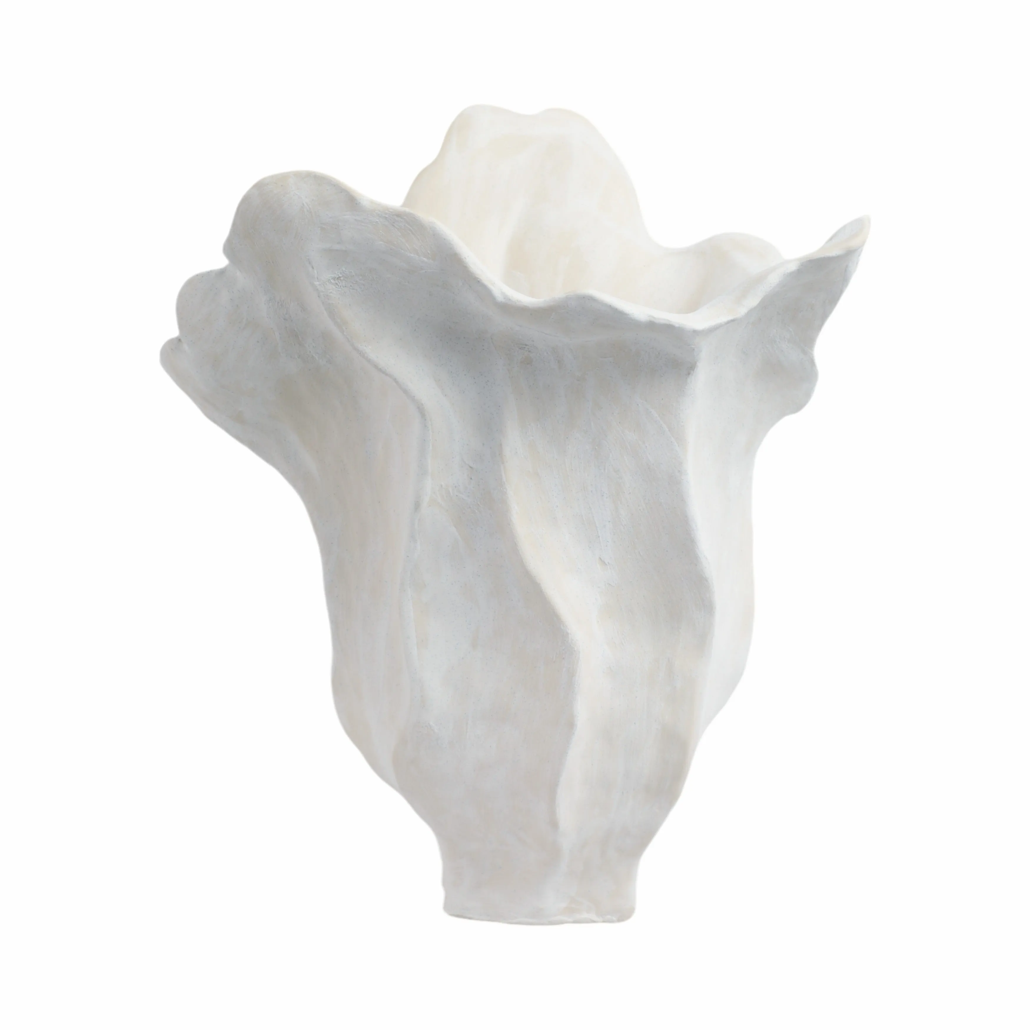 13" Spadena Small Porcelain Vase, Ivory