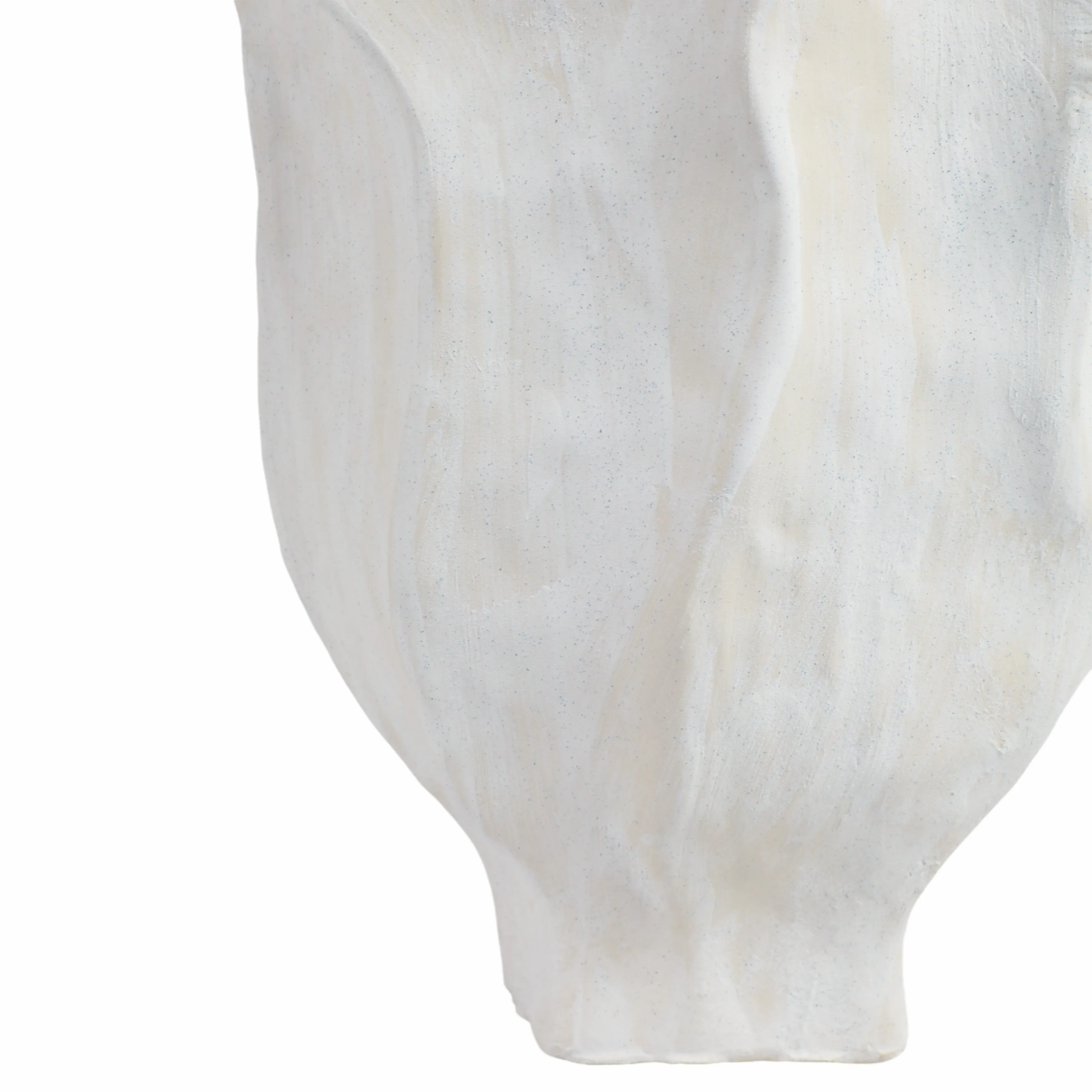 13" Spadena Small Porcelain Vase, Ivory