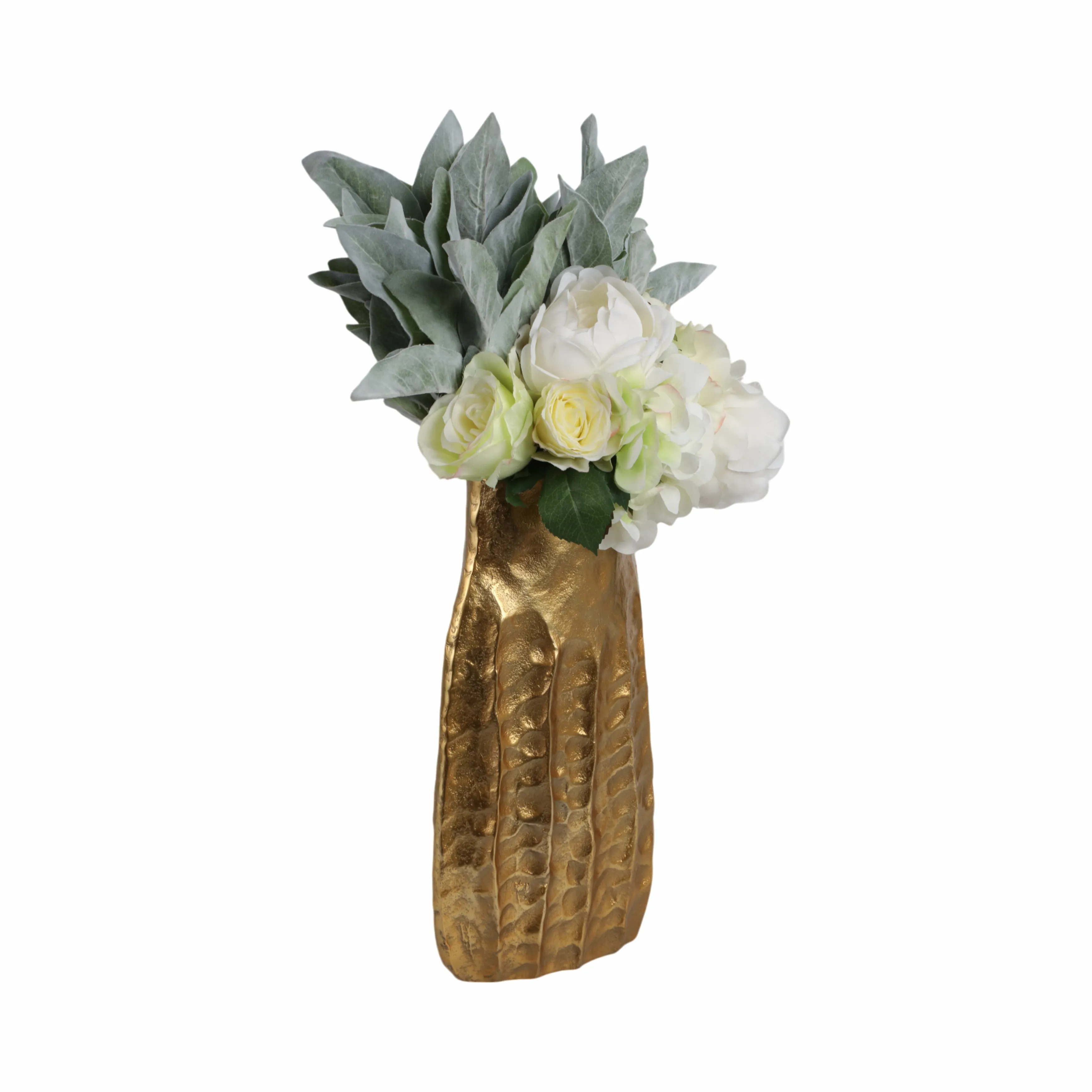 14" Caen Small Gold Vase