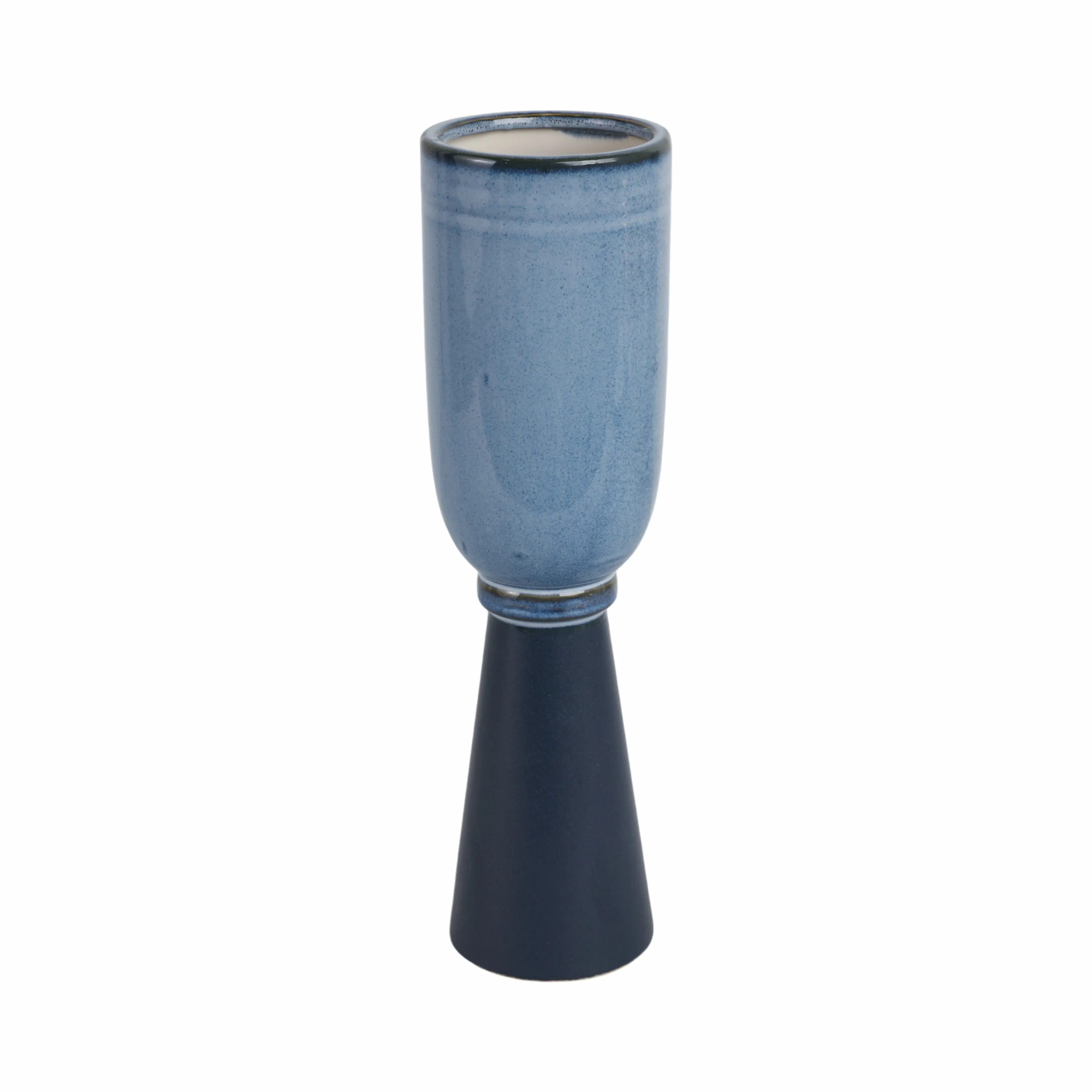 14" Marion Medium Blue Vase
