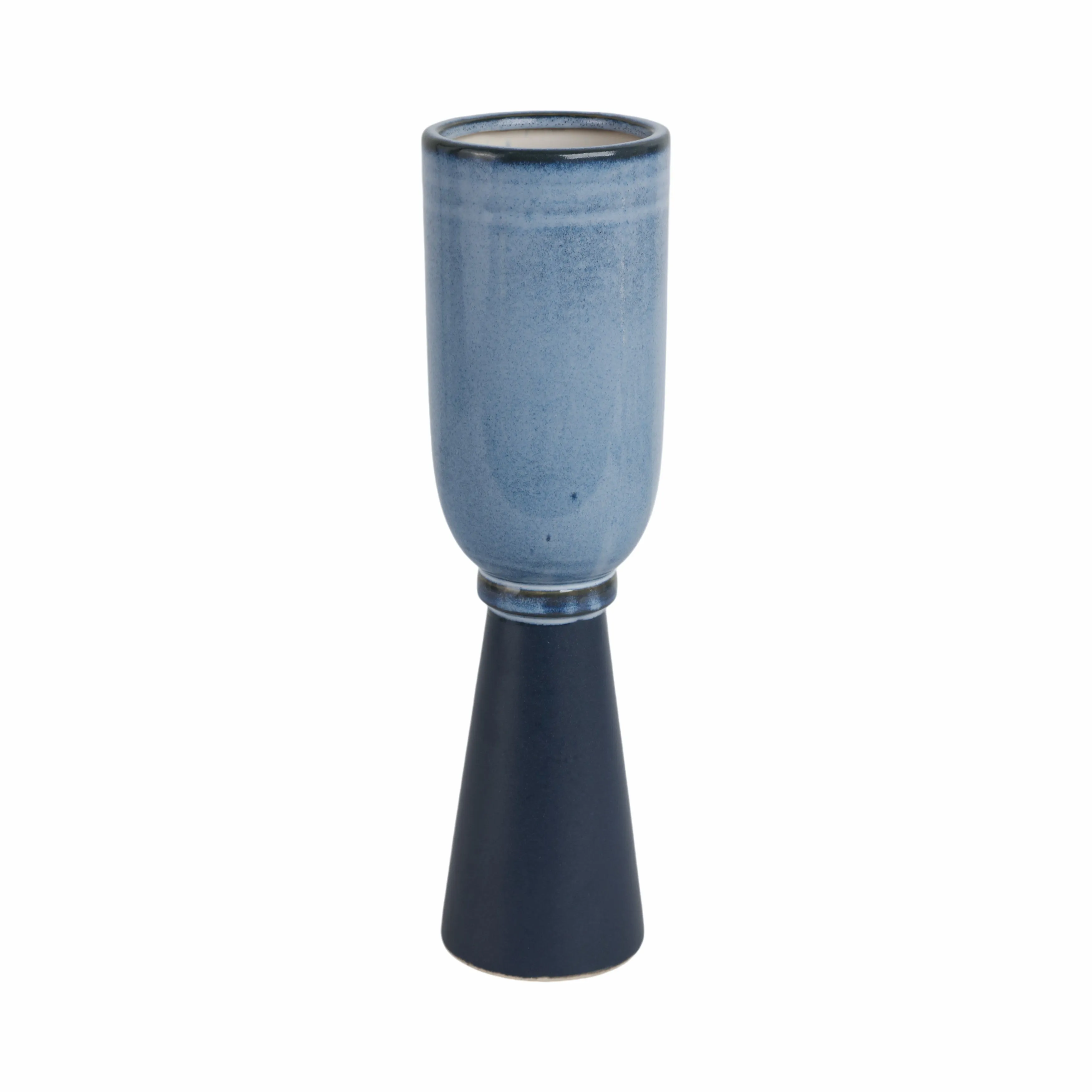 14" Marion Medium Blue Vase