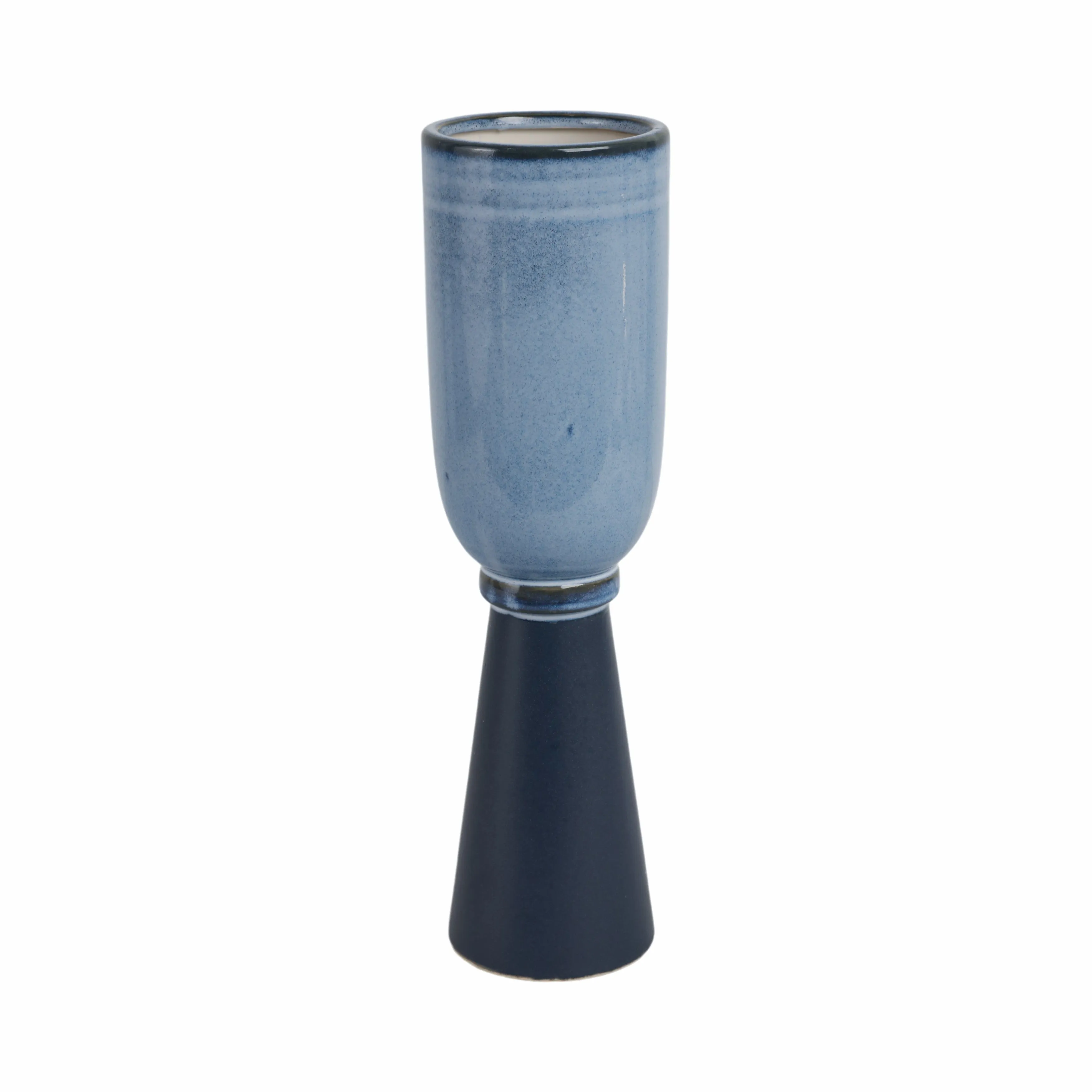 14" Marion Medium Blue Vase