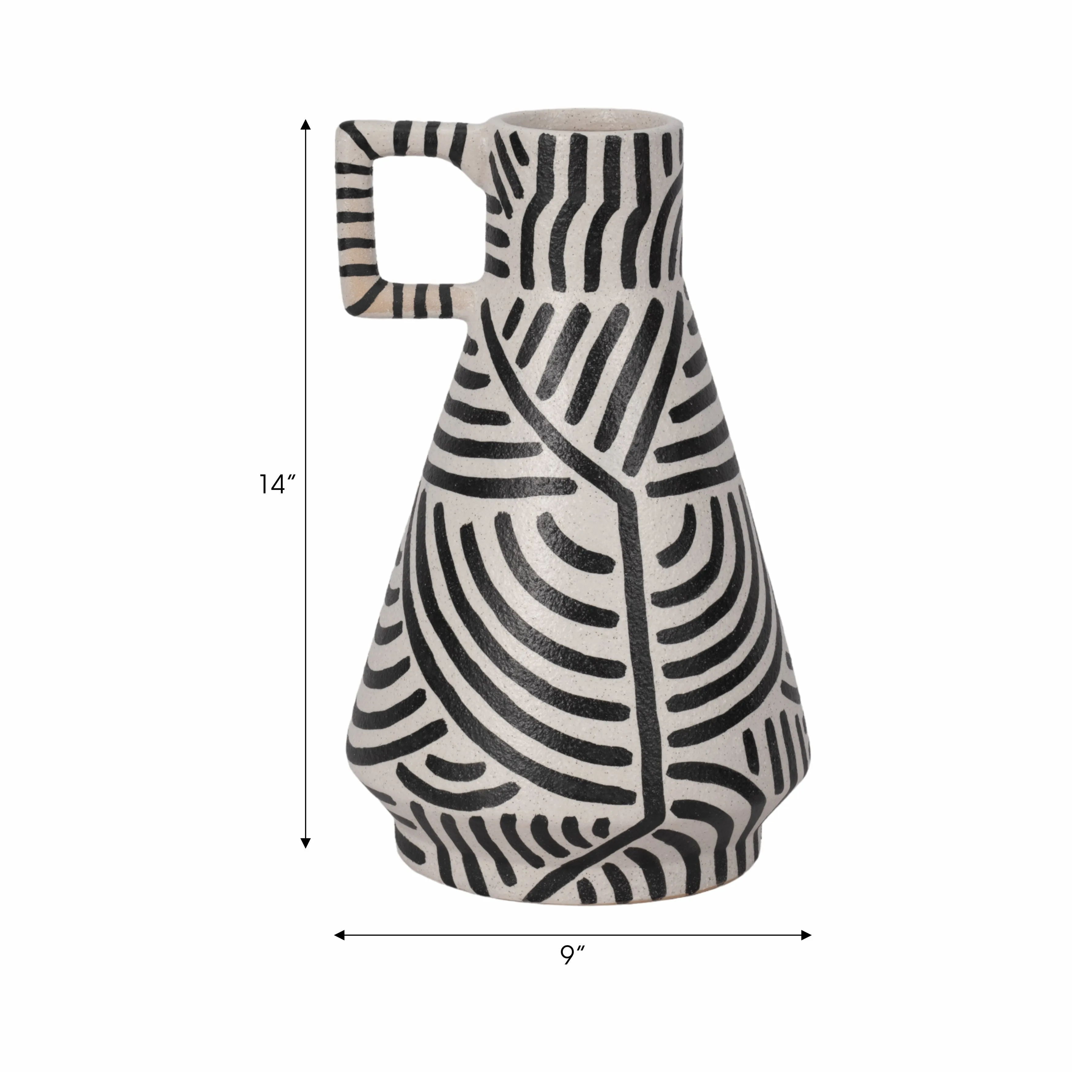 14" Notah Large Ceramic Vase