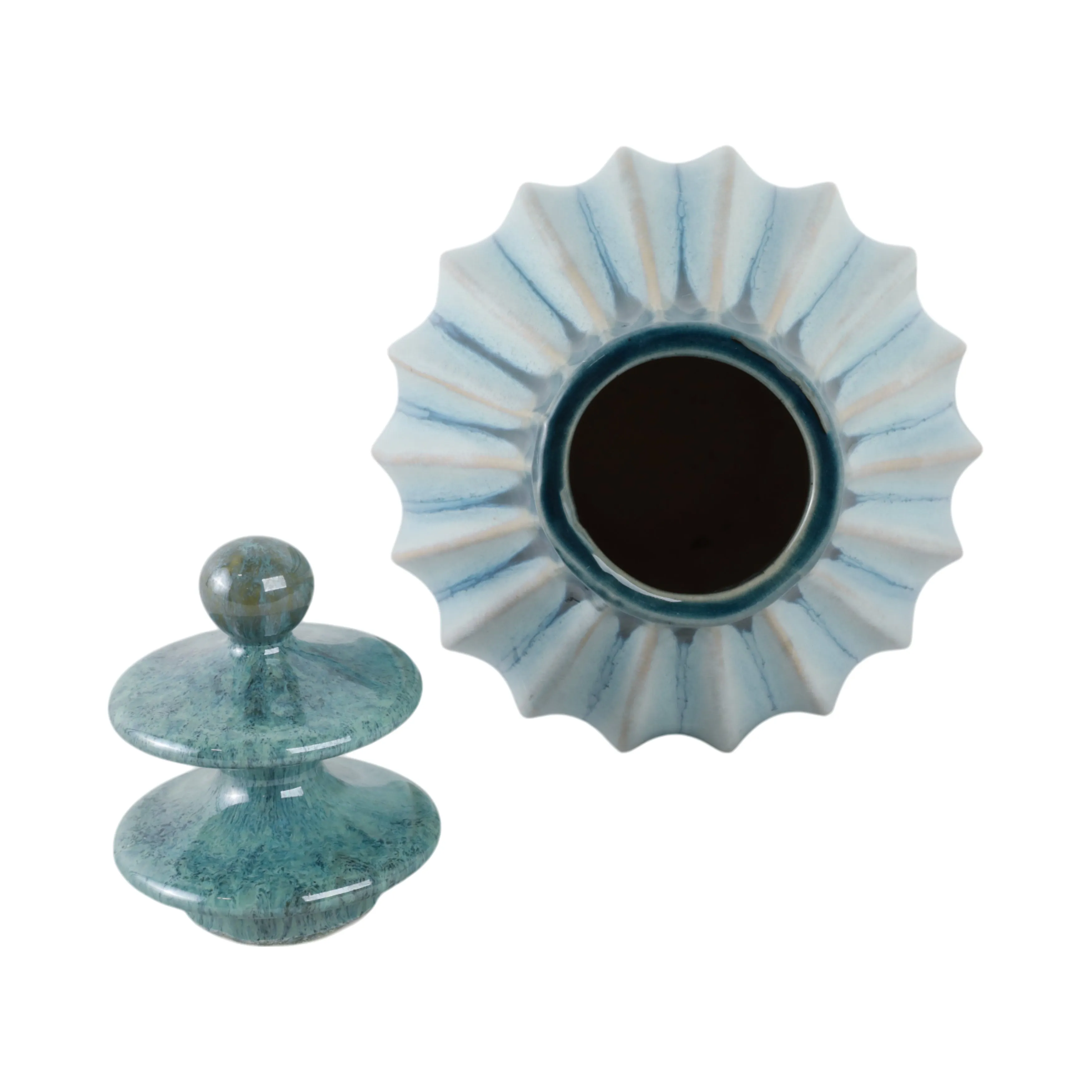 15" Astoria Small Lidded Jar