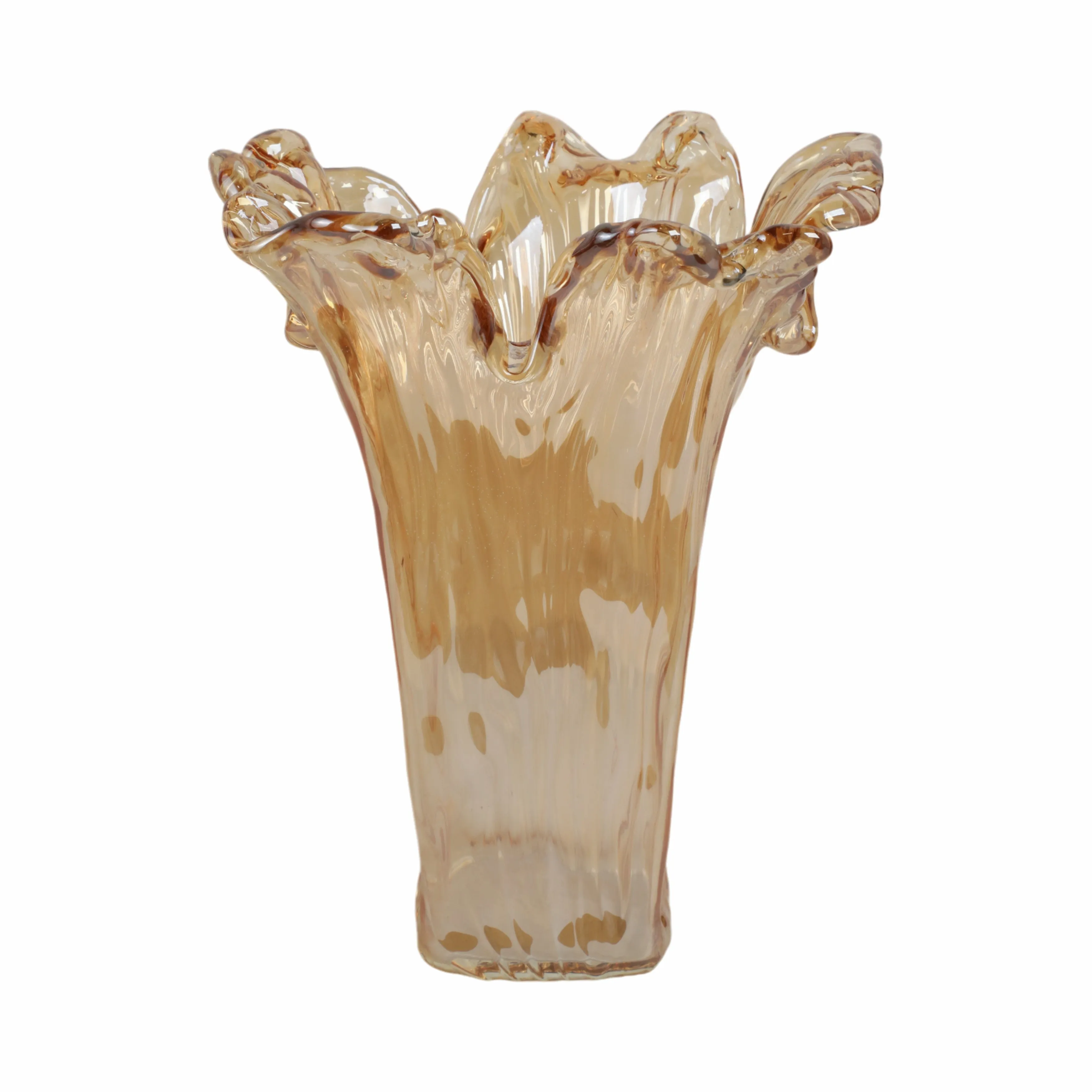 15" Fontana Tall Italian Art Glass Vase