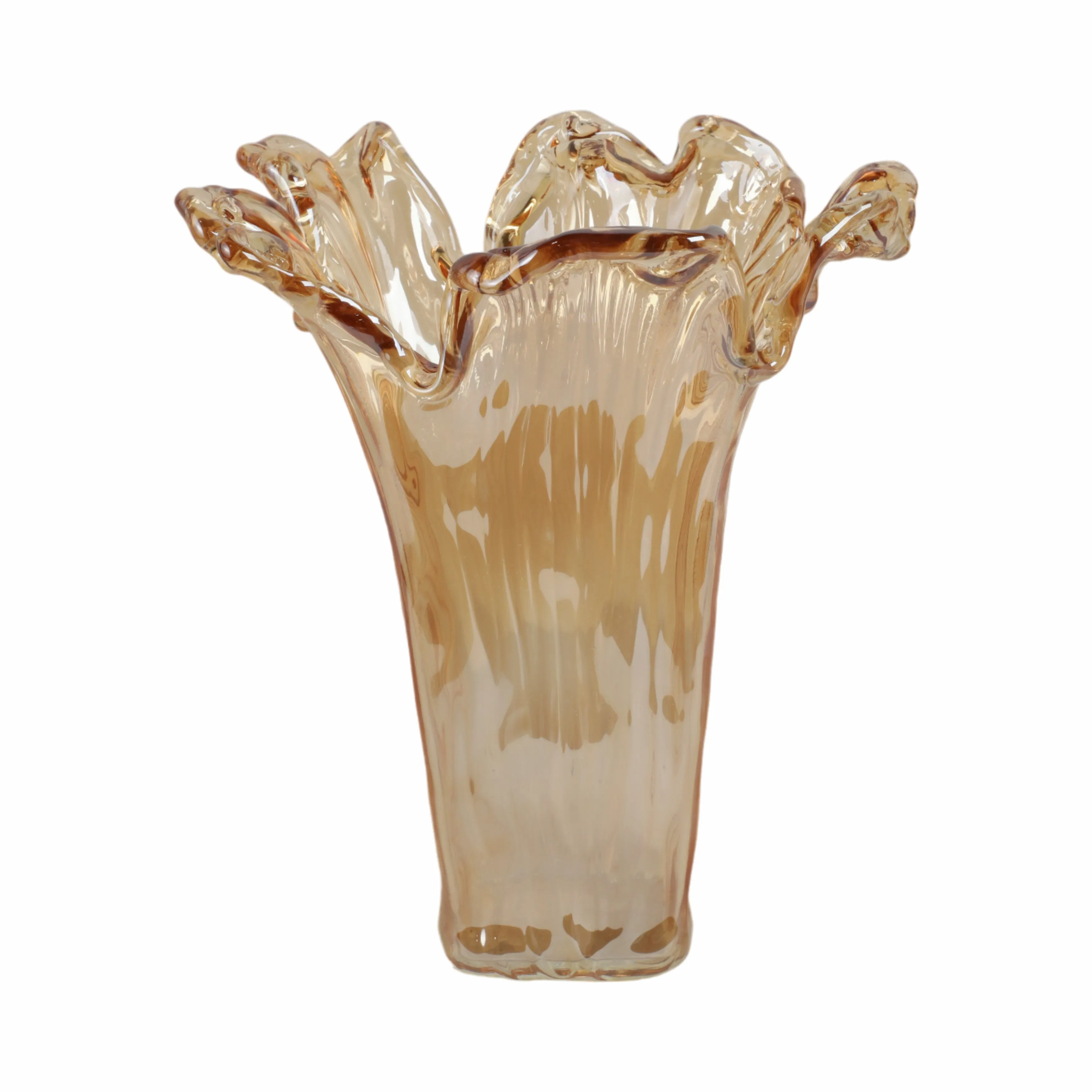 15" Fontana Tall Italian Art Glass Vase