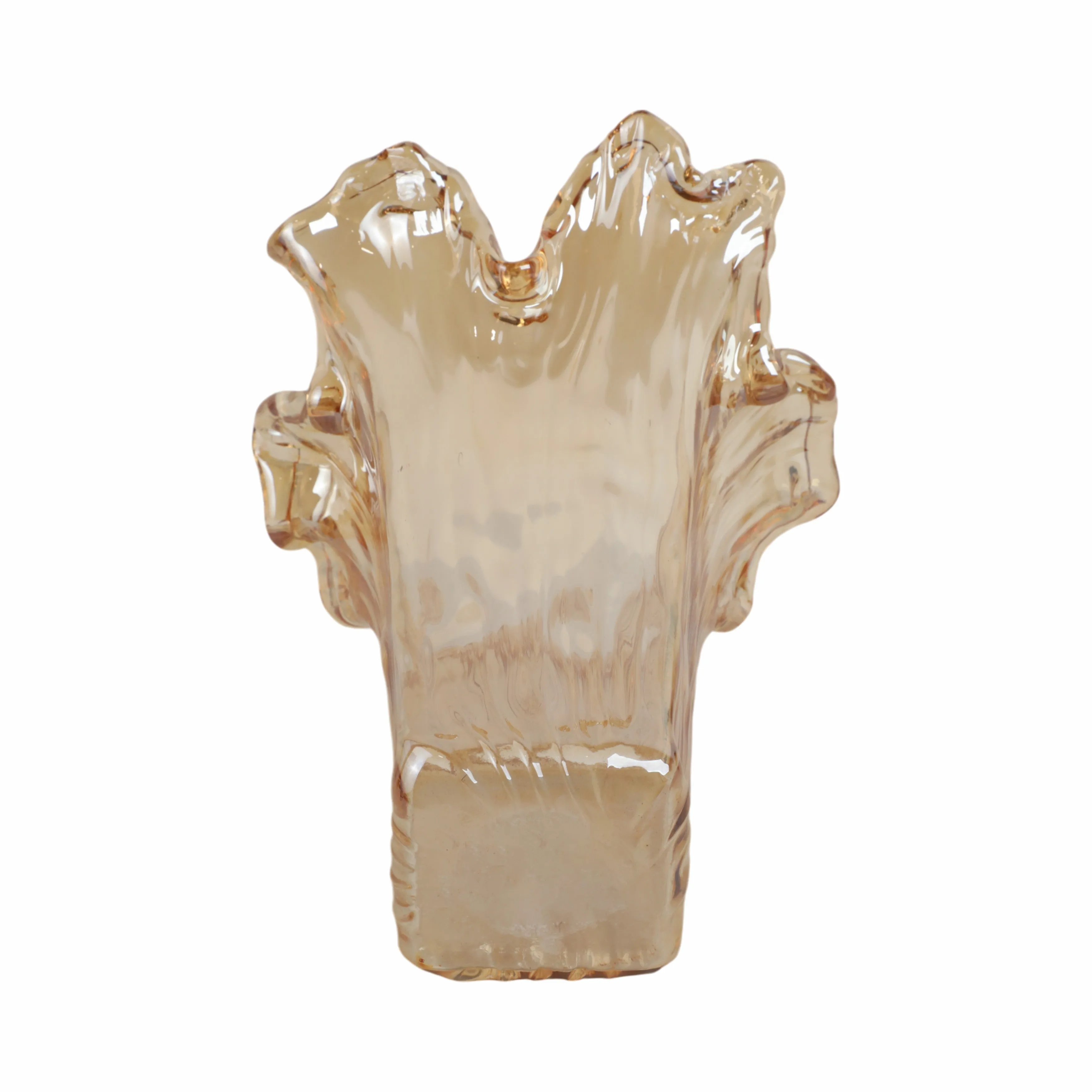 15" Fontana Tall Italian Art Glass Vase