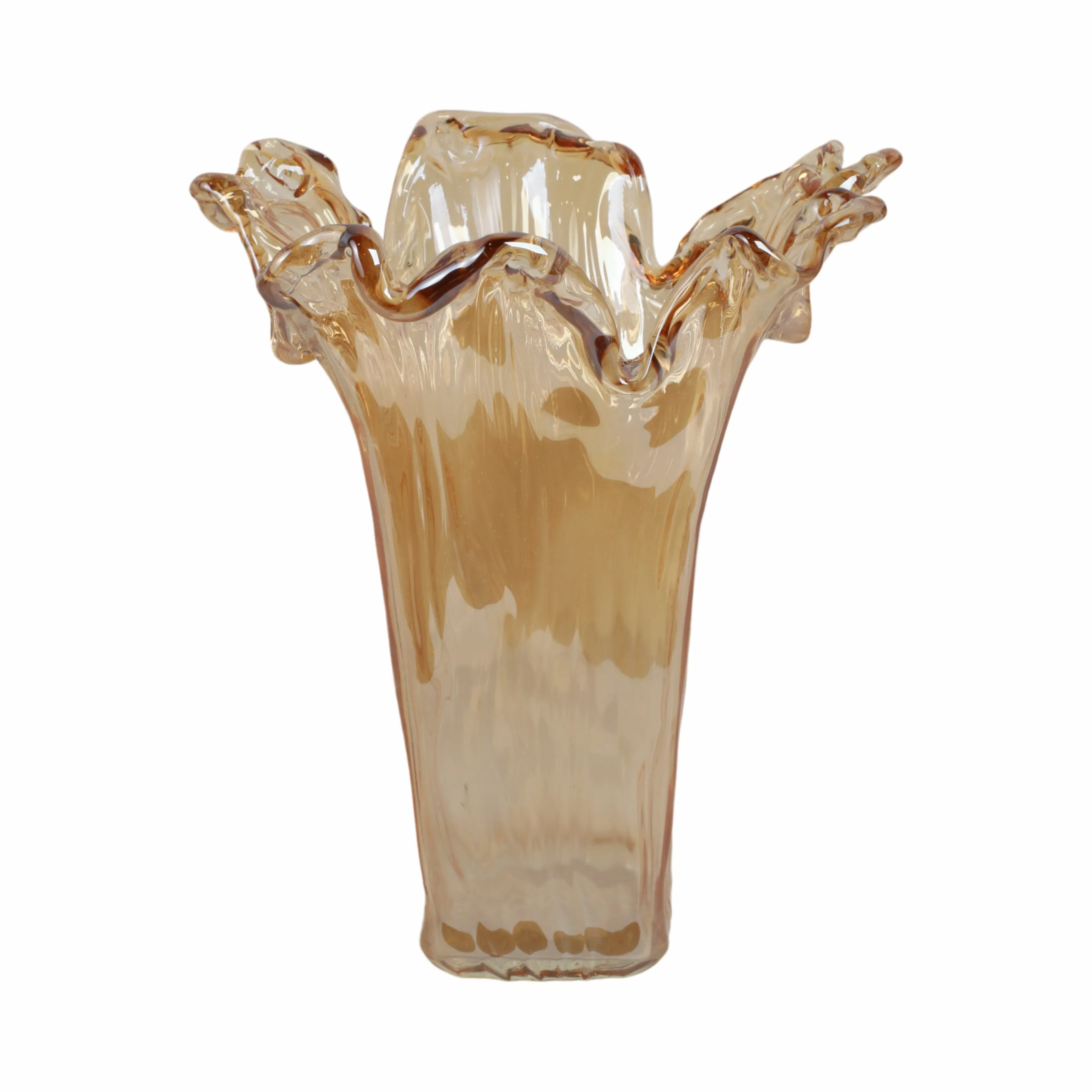 15" Fontana Tall Italian Art Glass Vase