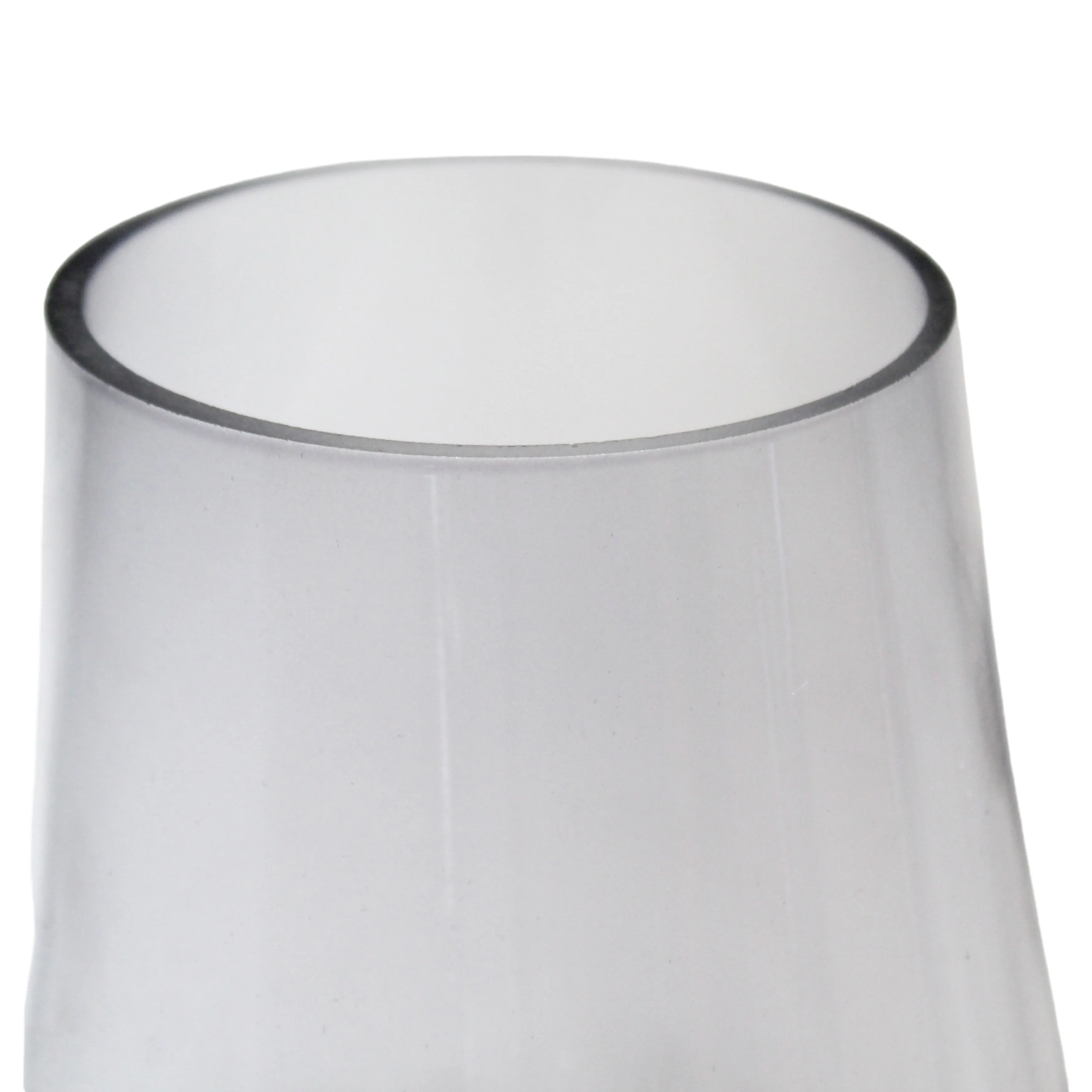 15" Raylor Small Glass Vase With Metal Base