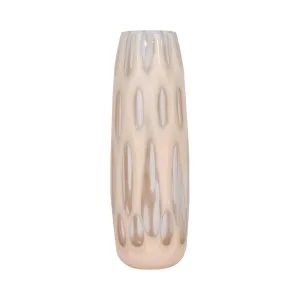 15" Reed Medium Chiseled Vase