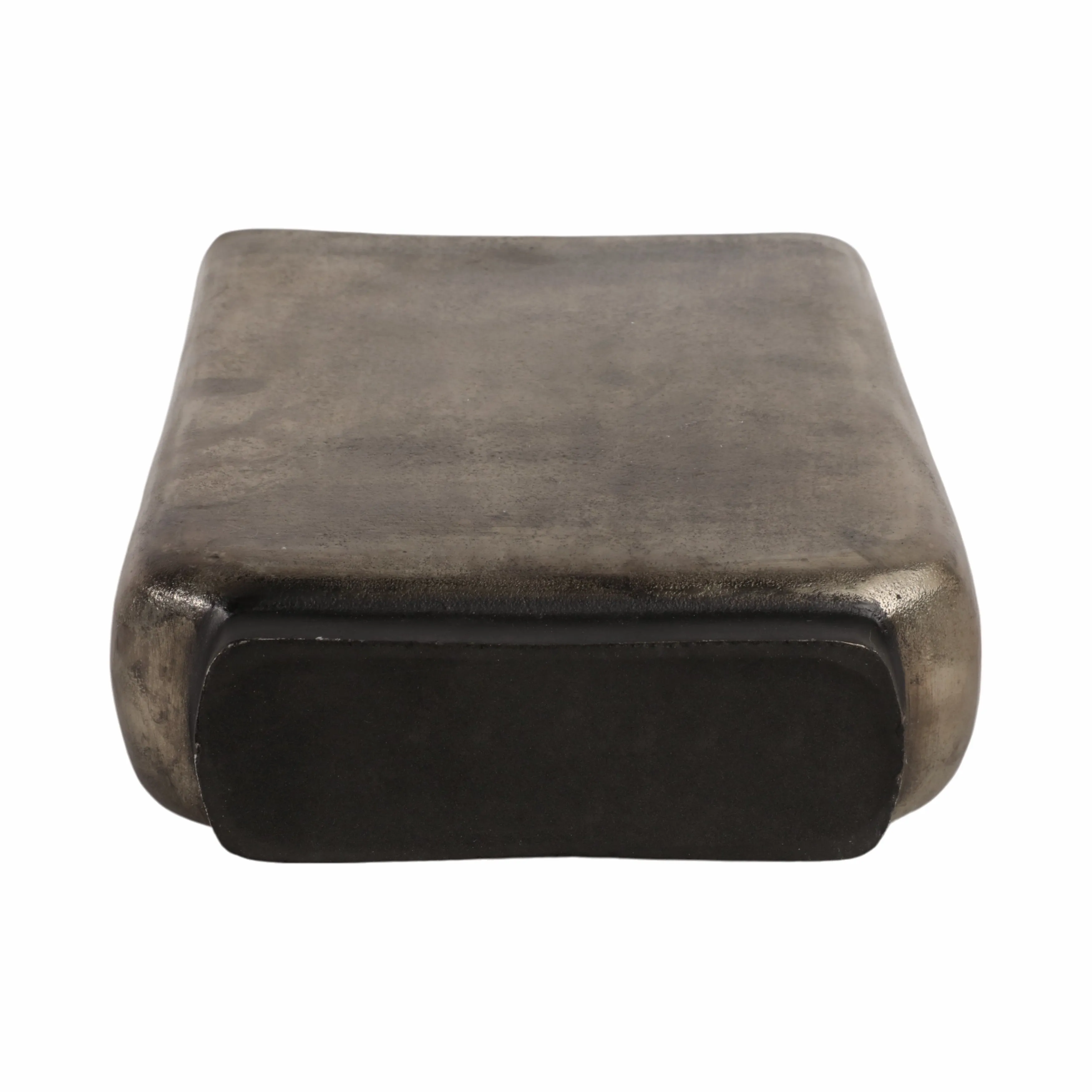 16" Parsa Large Metal  Vase, Bronze