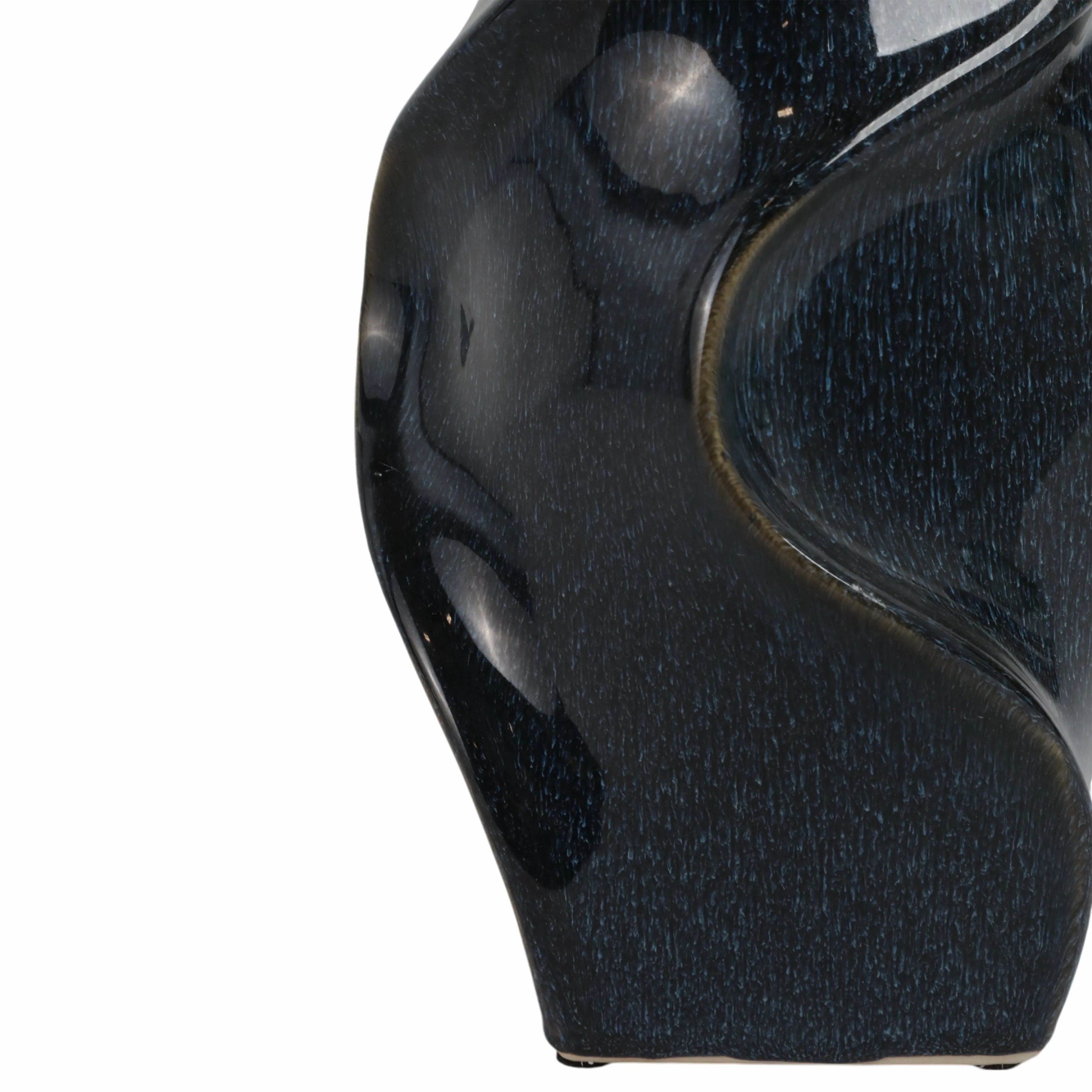 16" Pella Large Blue Cer Vase