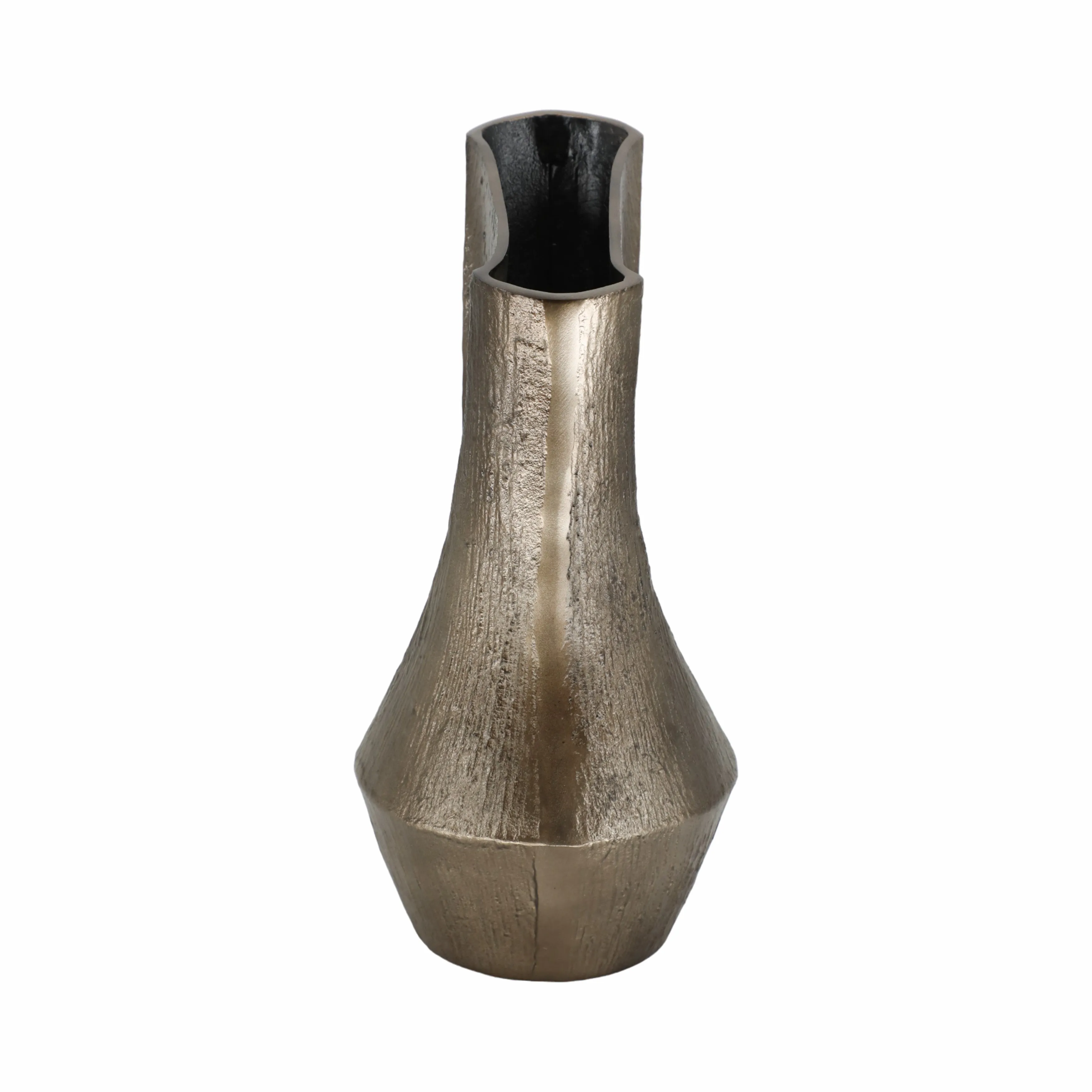16" Seward Large Metal Vase