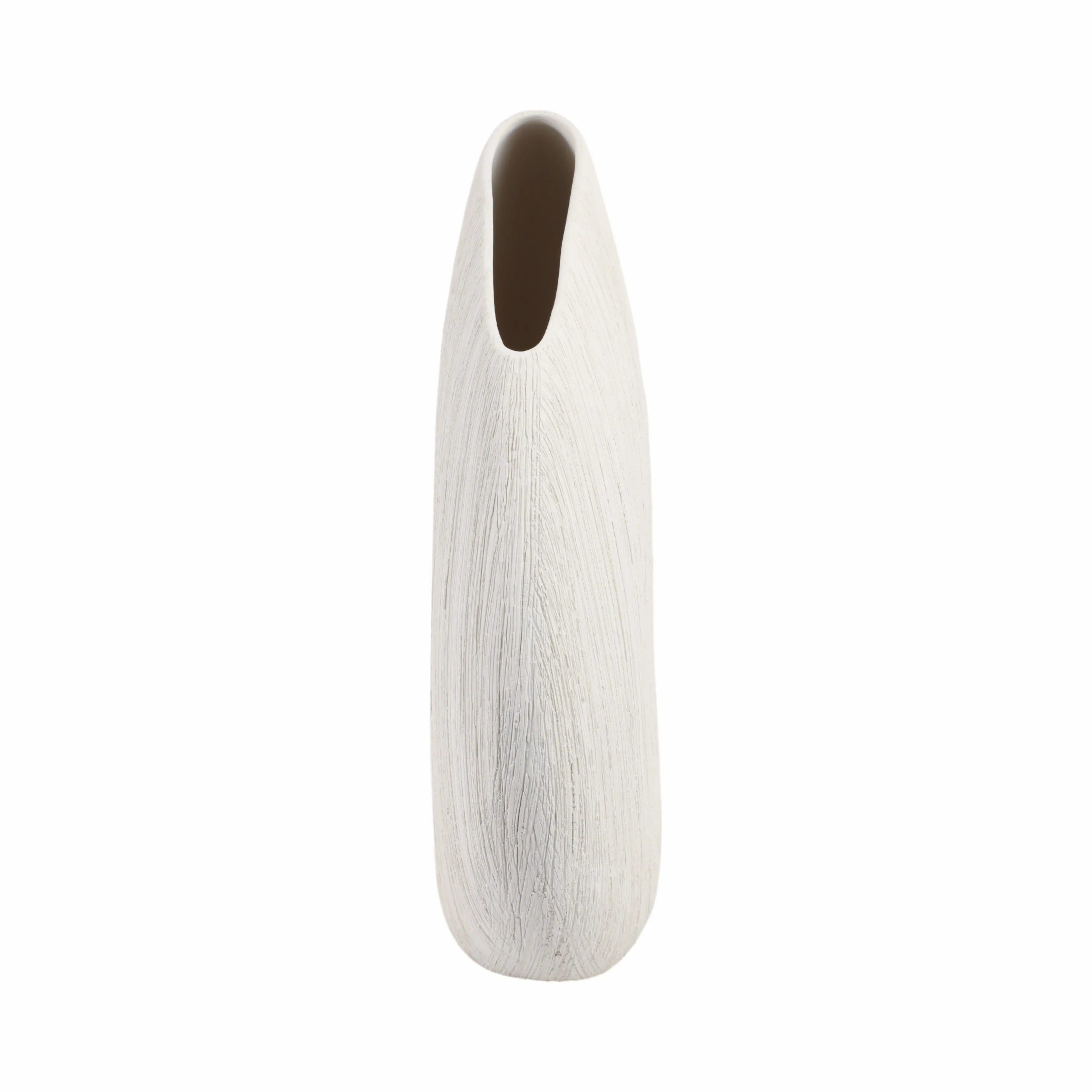 16x15" Cascais Large White Portugal Vase