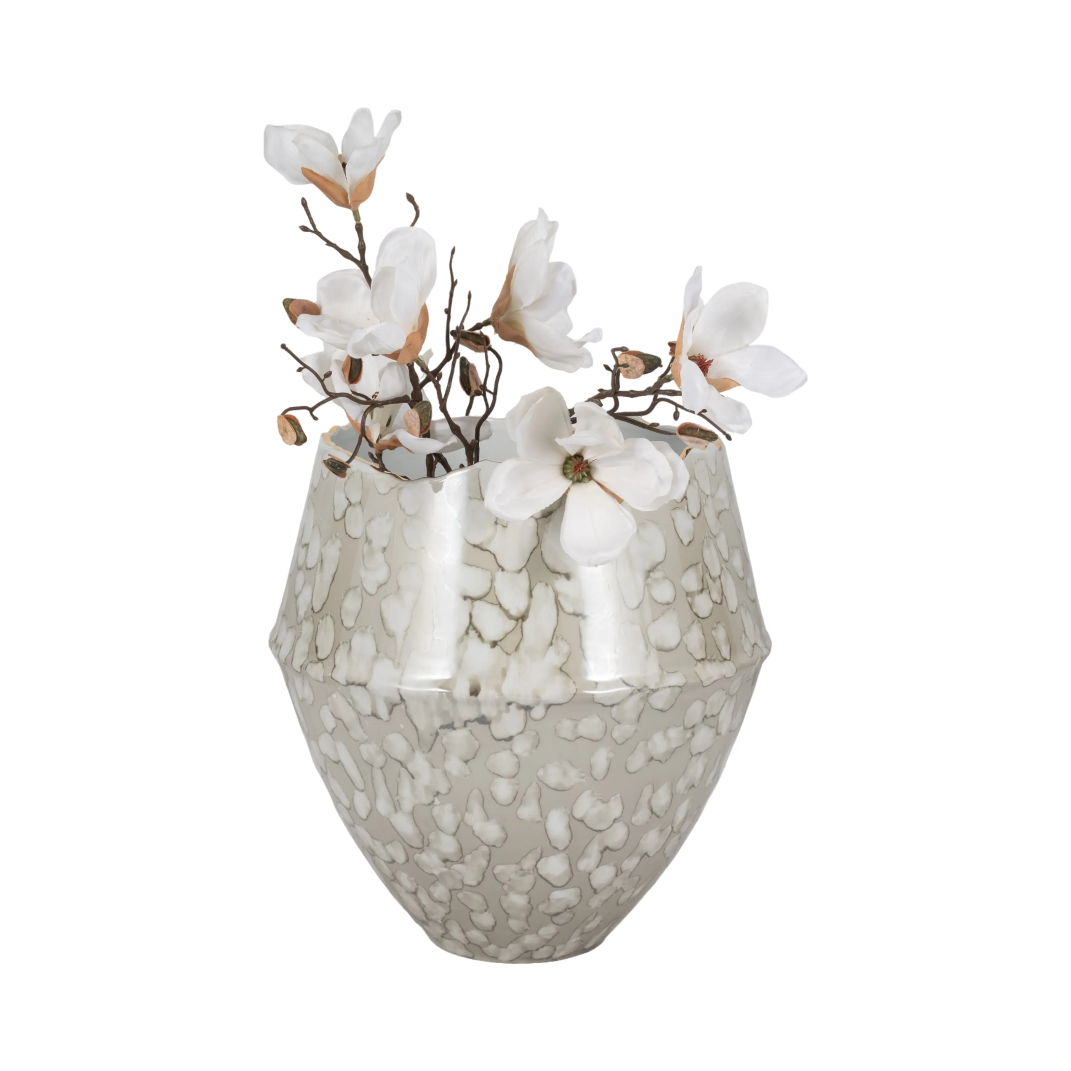 17" CALEDONIA LARGE VASE, MULTI