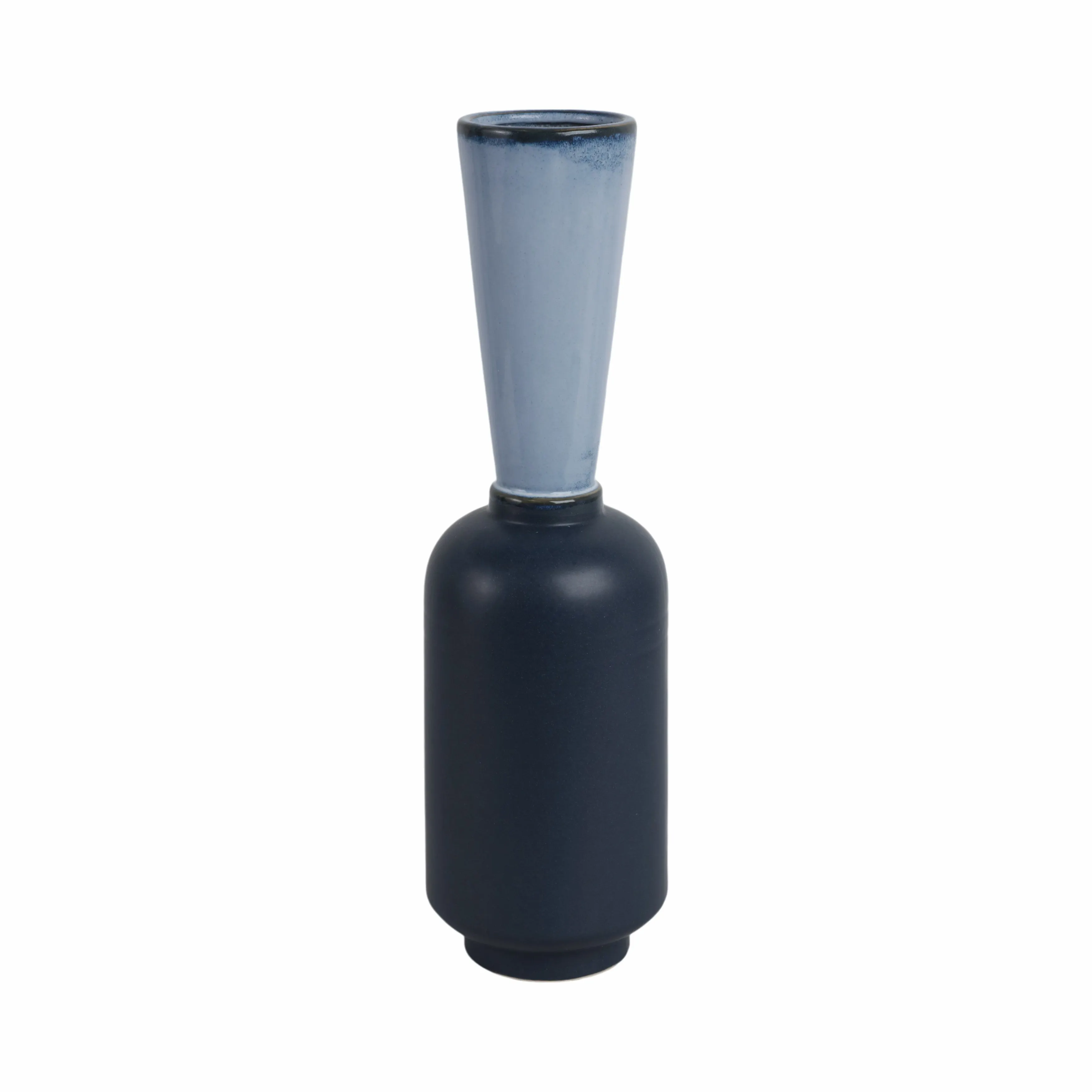 17" Marion Large Blue Vase