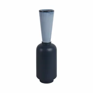 17" Marion Large Blue Vase