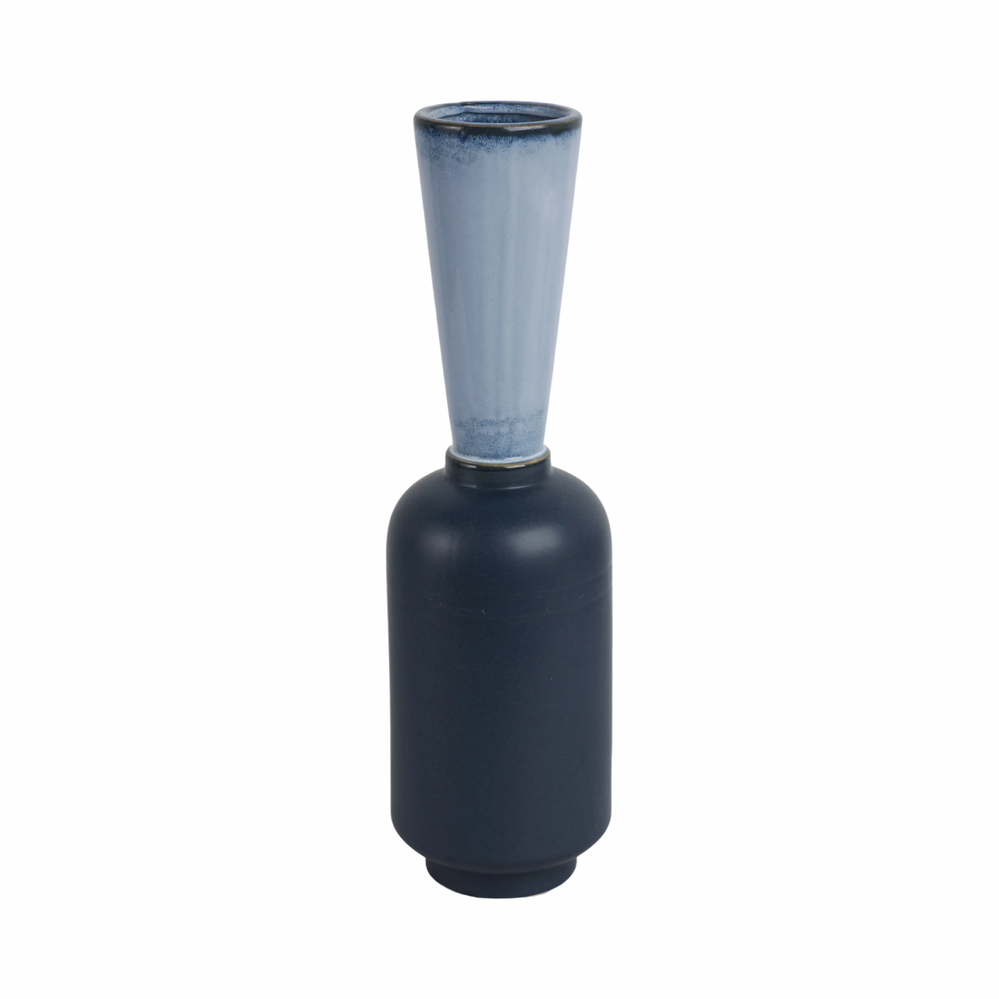 17" Marion Large Blue Vase