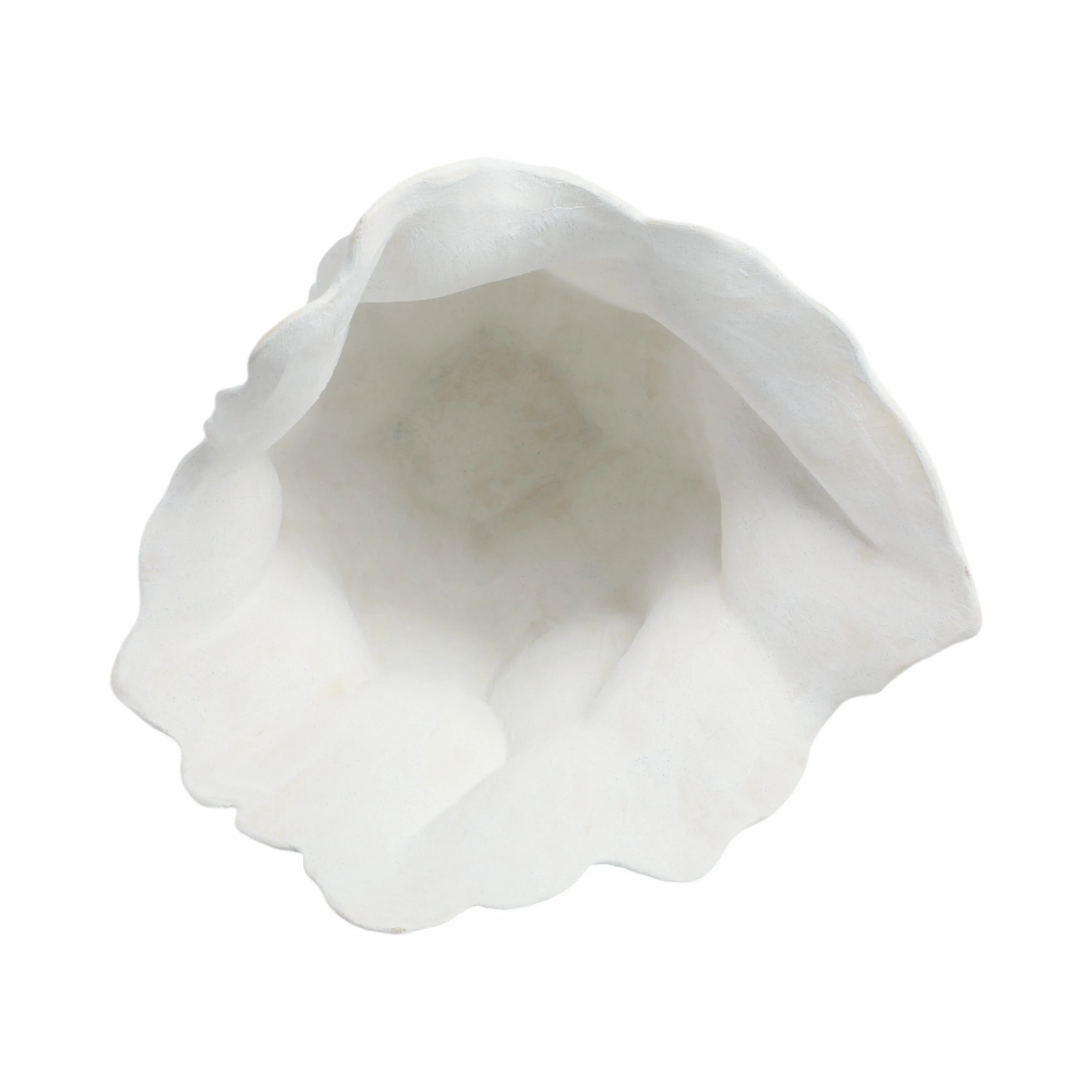 17" Spadena Large Porcelain Vase, Ivory