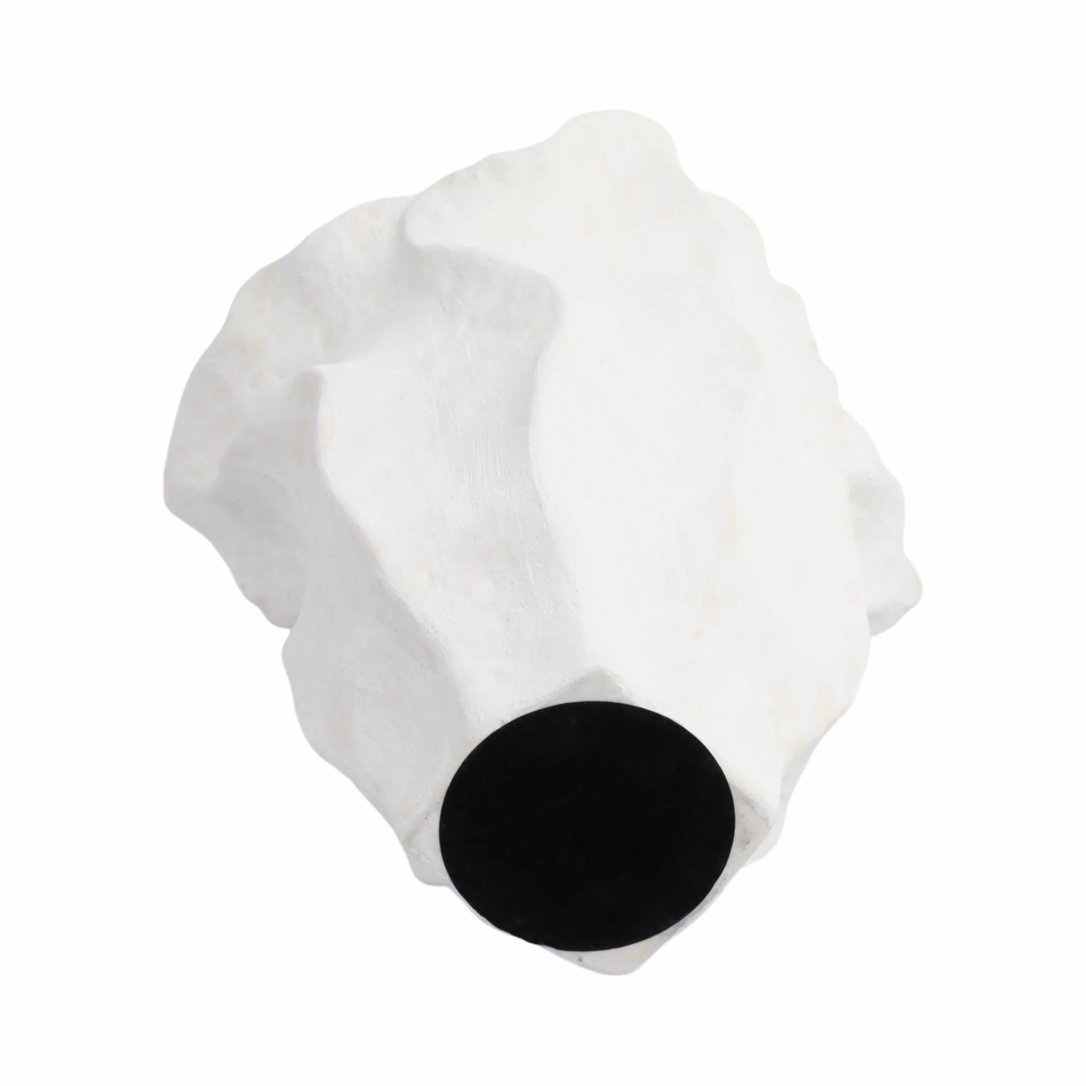 17" Spadena Large Porcelain Vase, Ivory