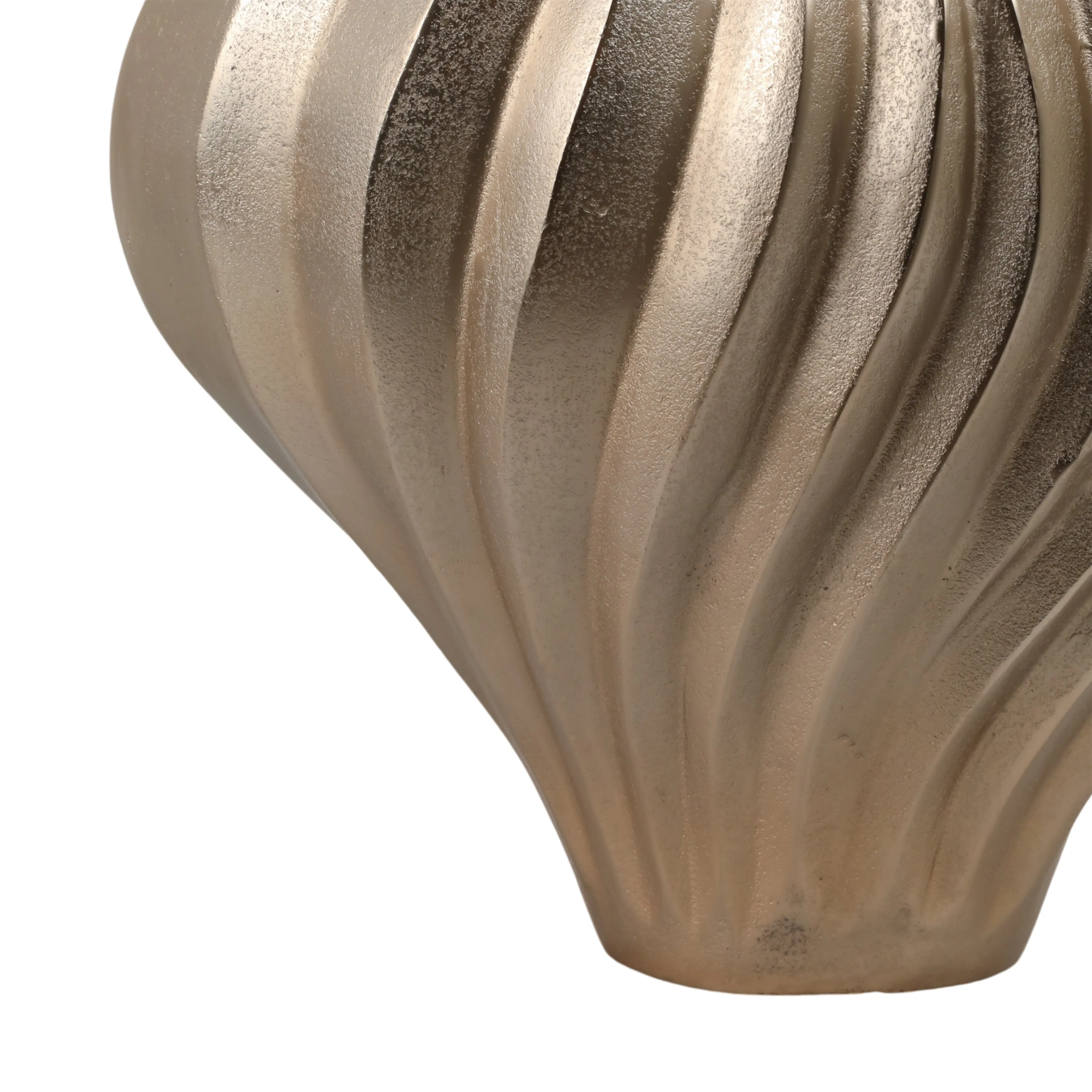 18"racine Large Gold Vase