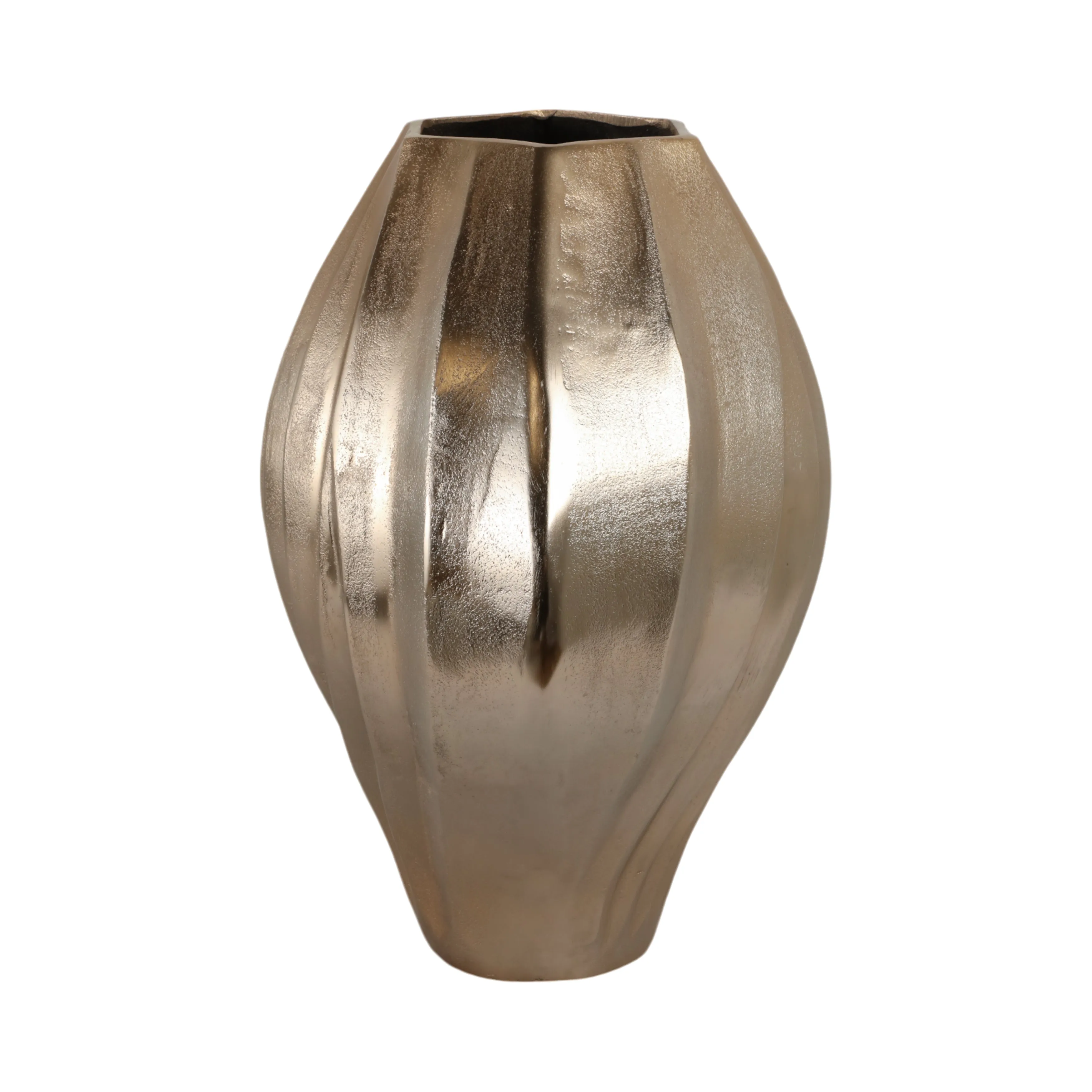 18"racine Large Gold Vase