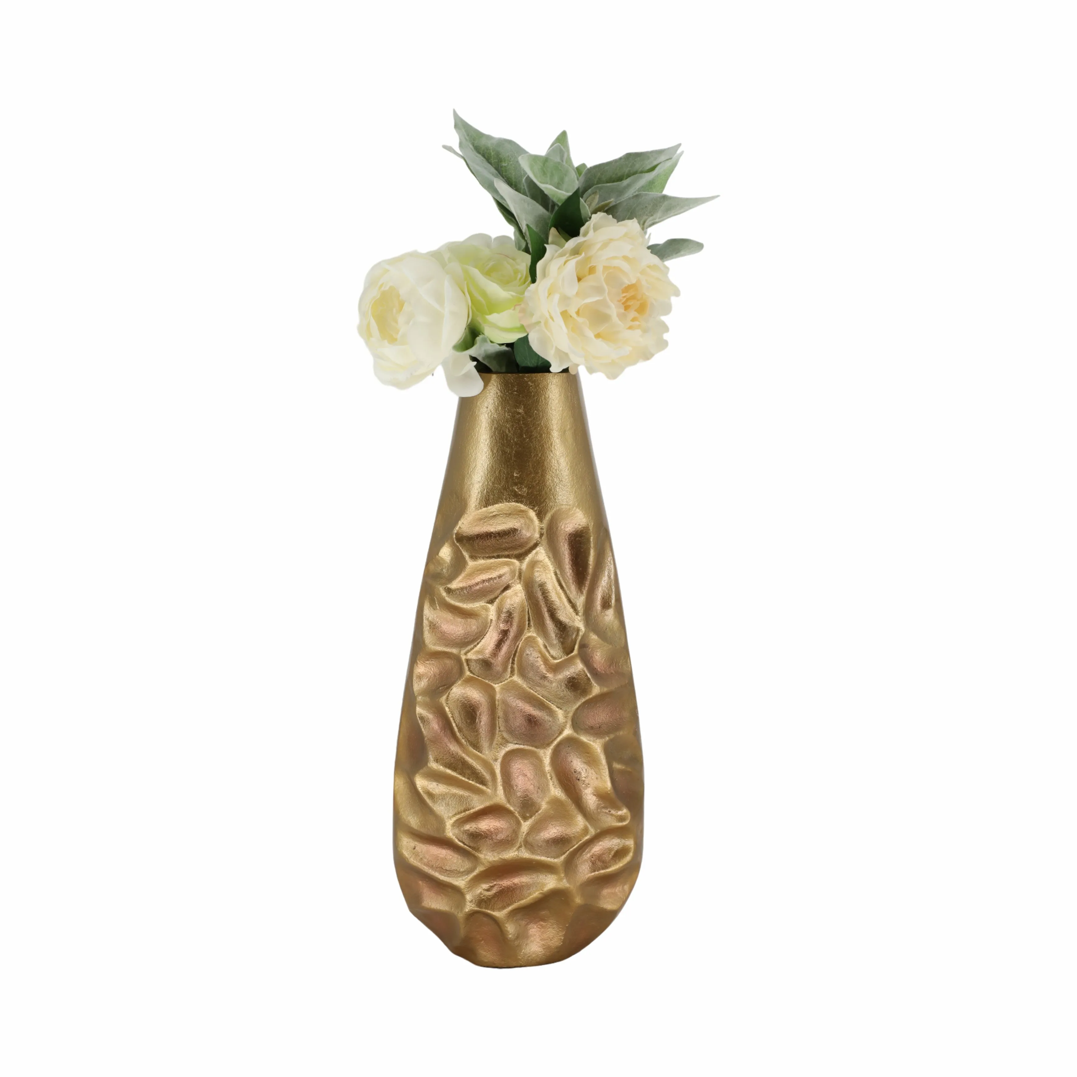 19" Cartwright Hammered Bronze Vase