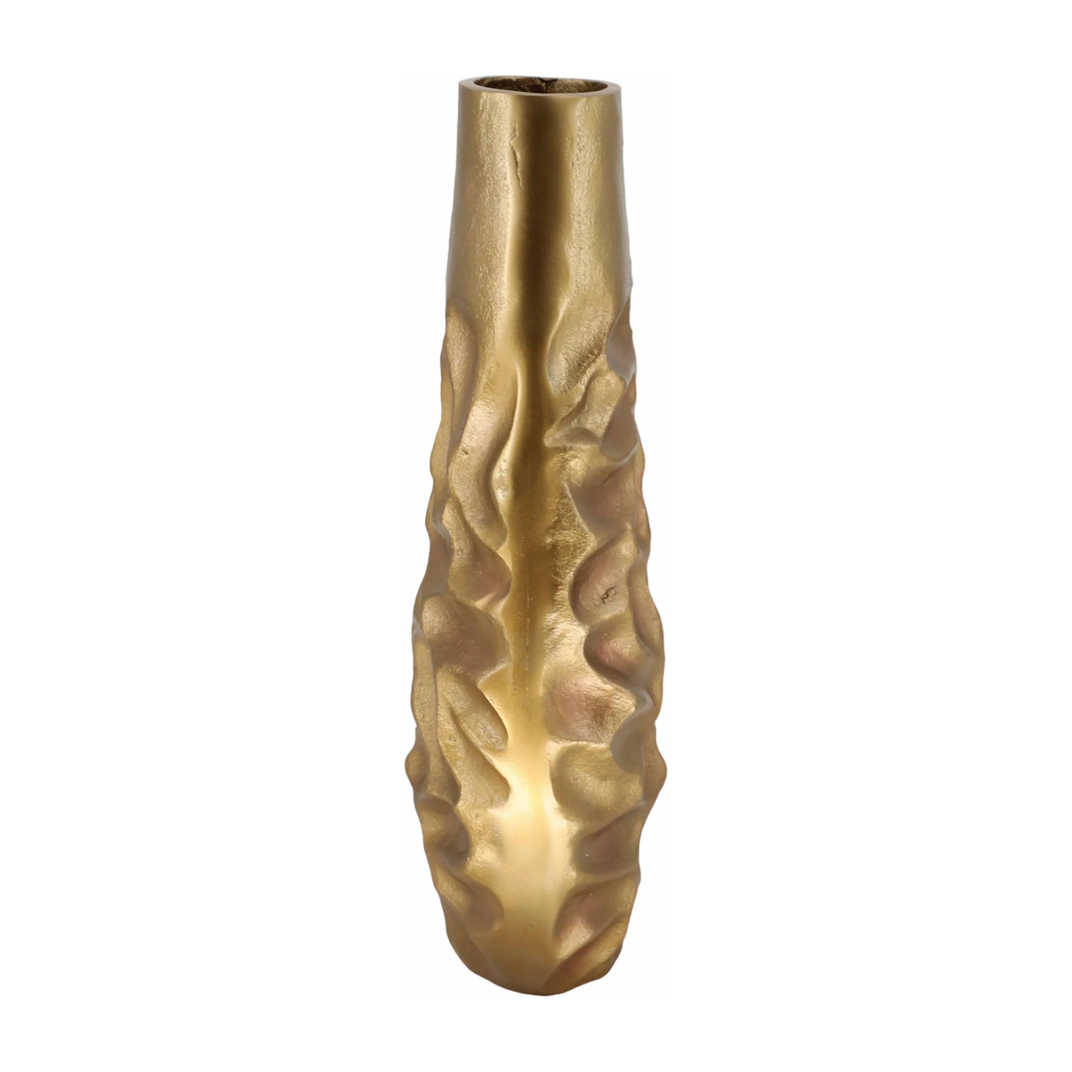 19" Cartwright Hammered Bronze Vase