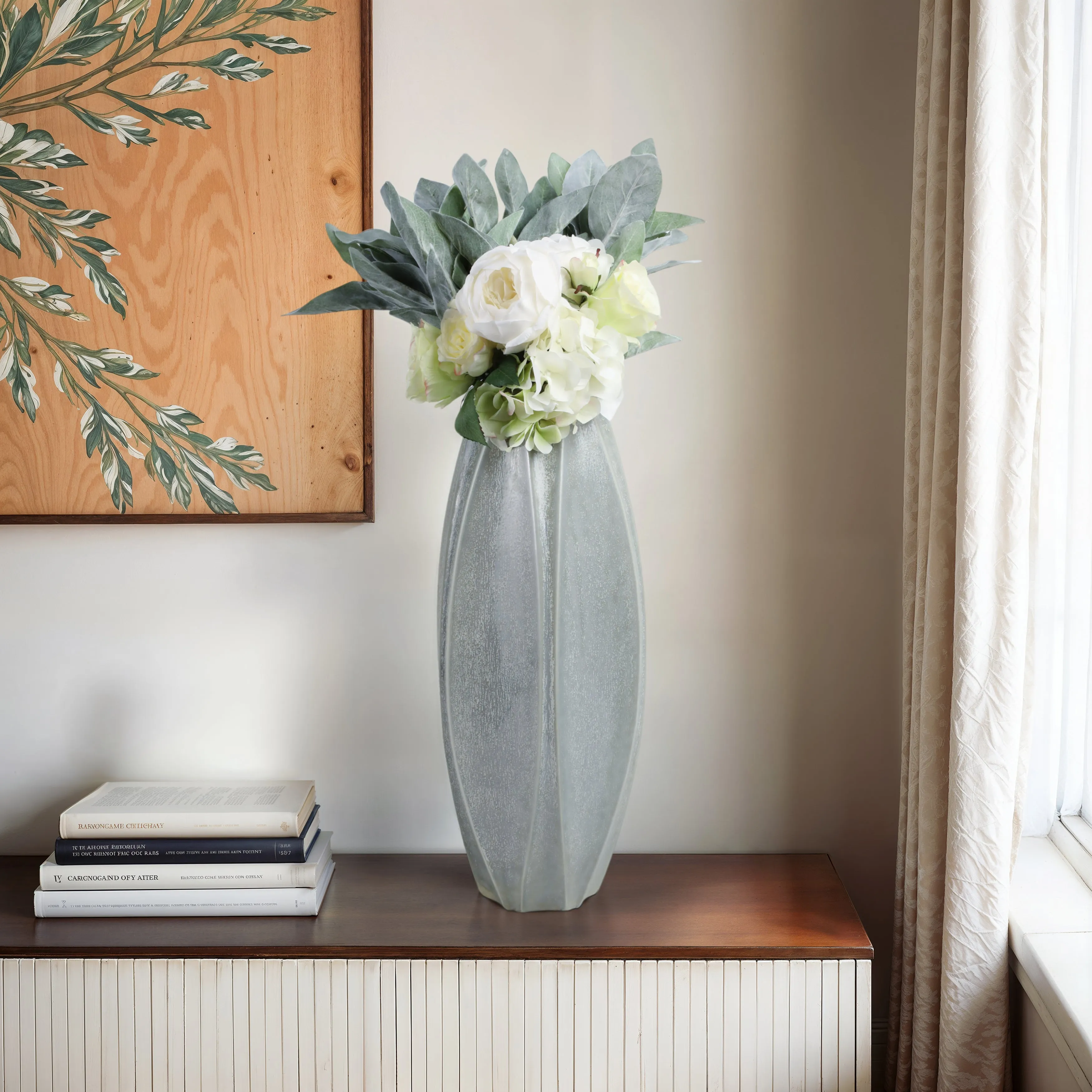 20" Aveiro Large Ceramic Portugal Vase