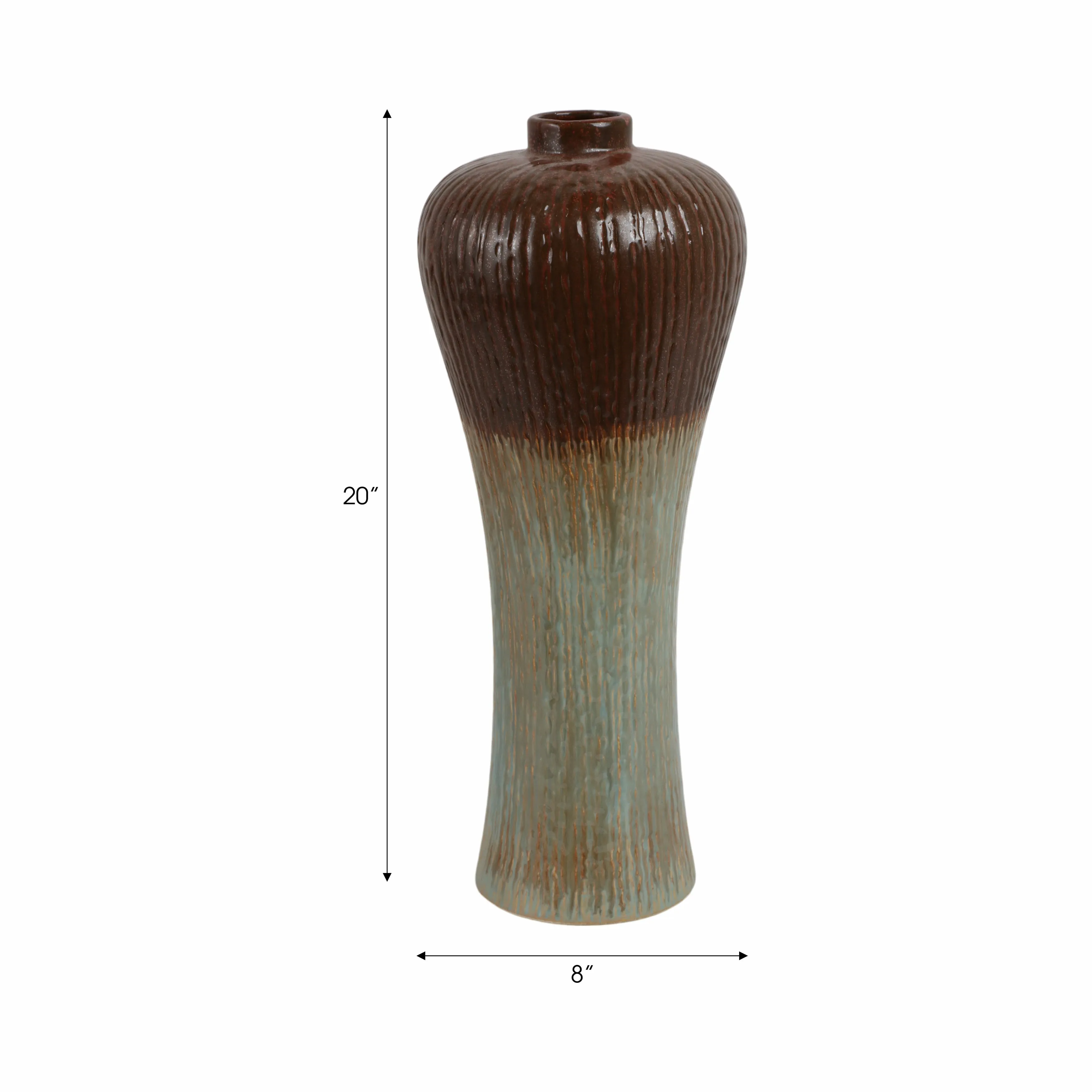 20" Burien Small Floor Vase