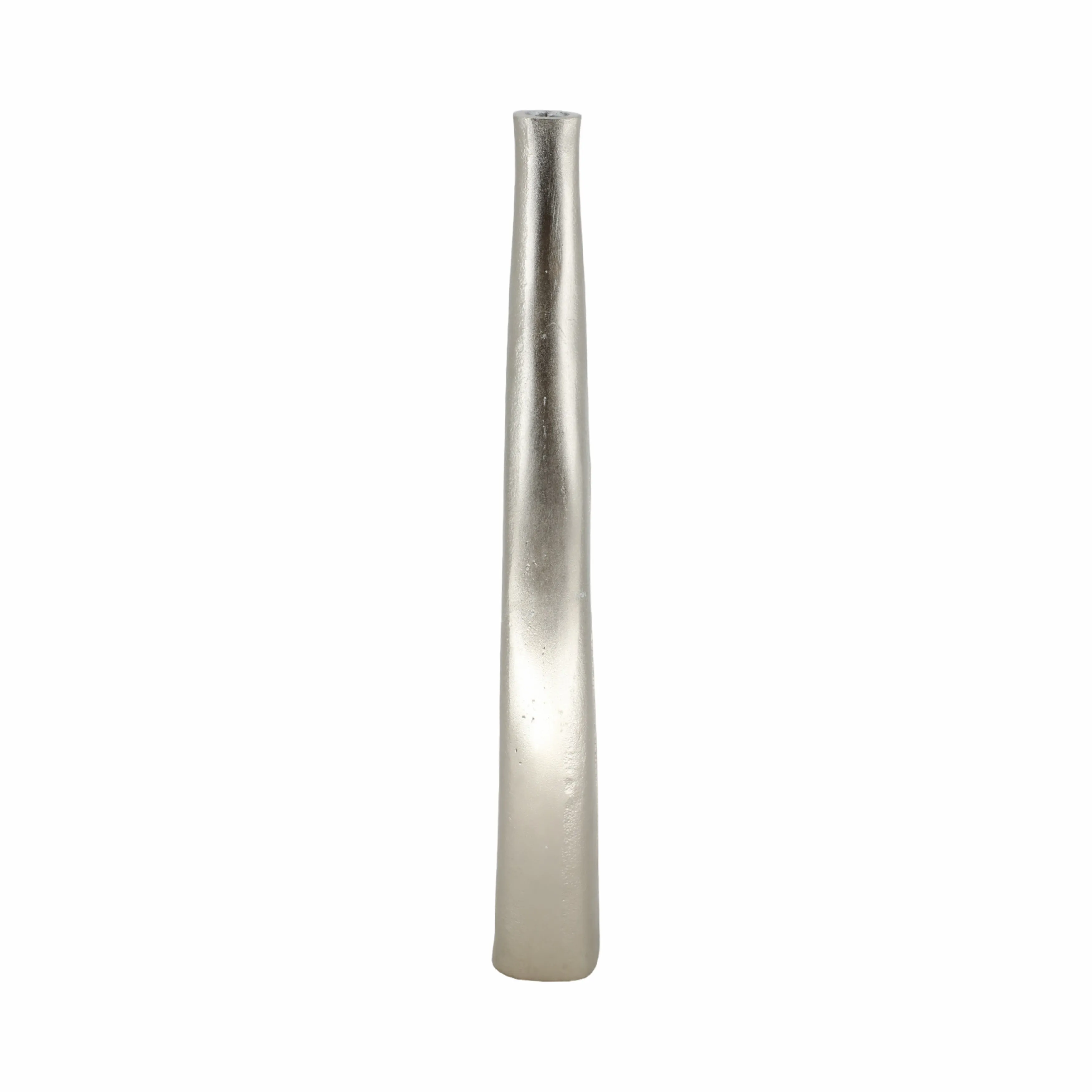 20" Davena Silver Metal Vase
