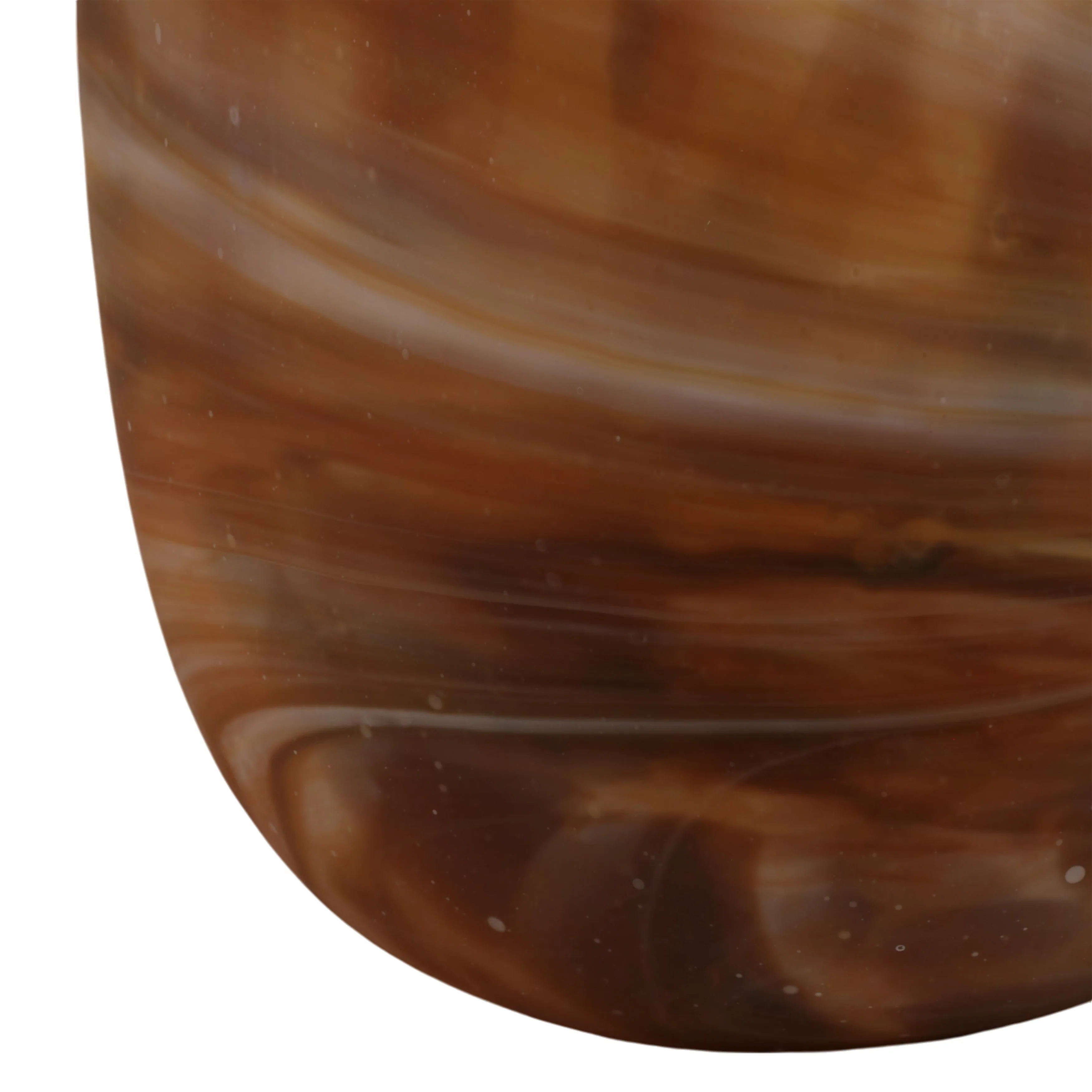 20" Marseille Large Brown Glass Vase