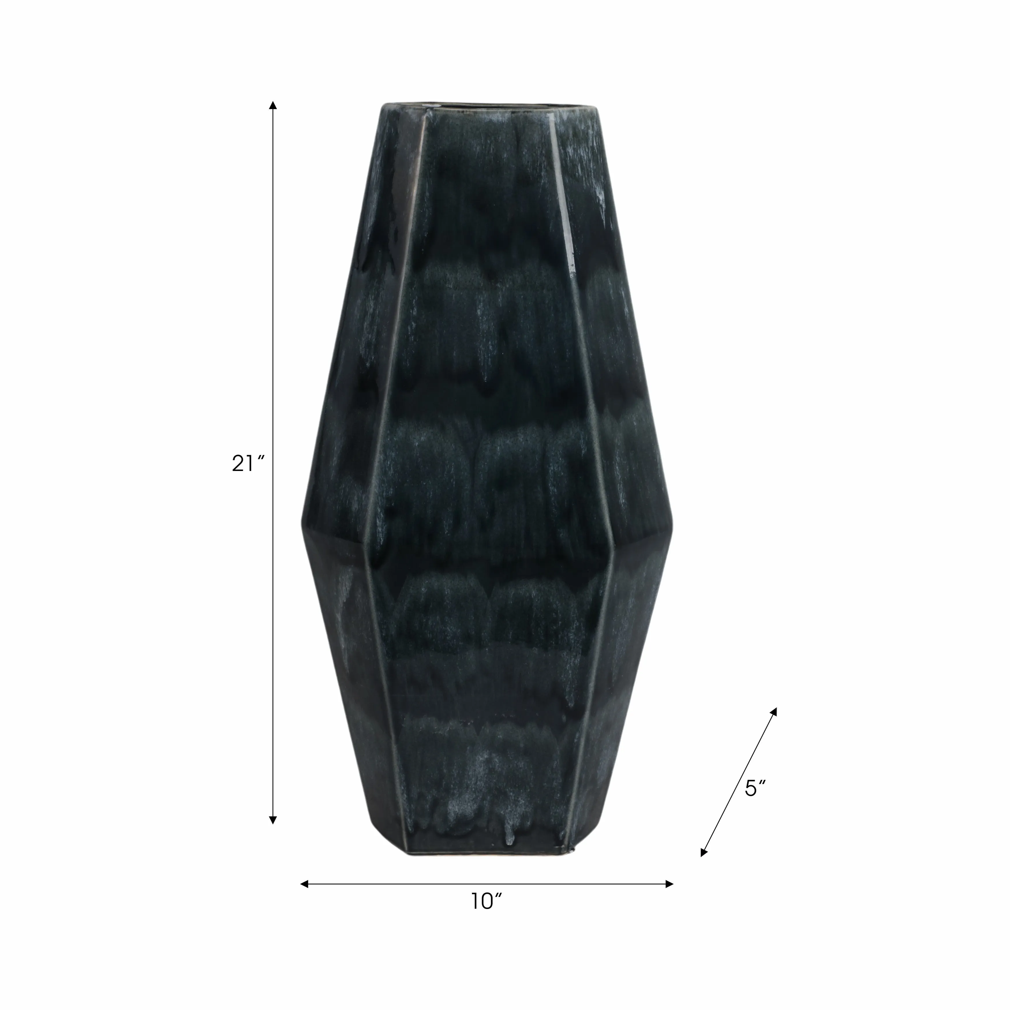 21" Amos Large Cer Vase