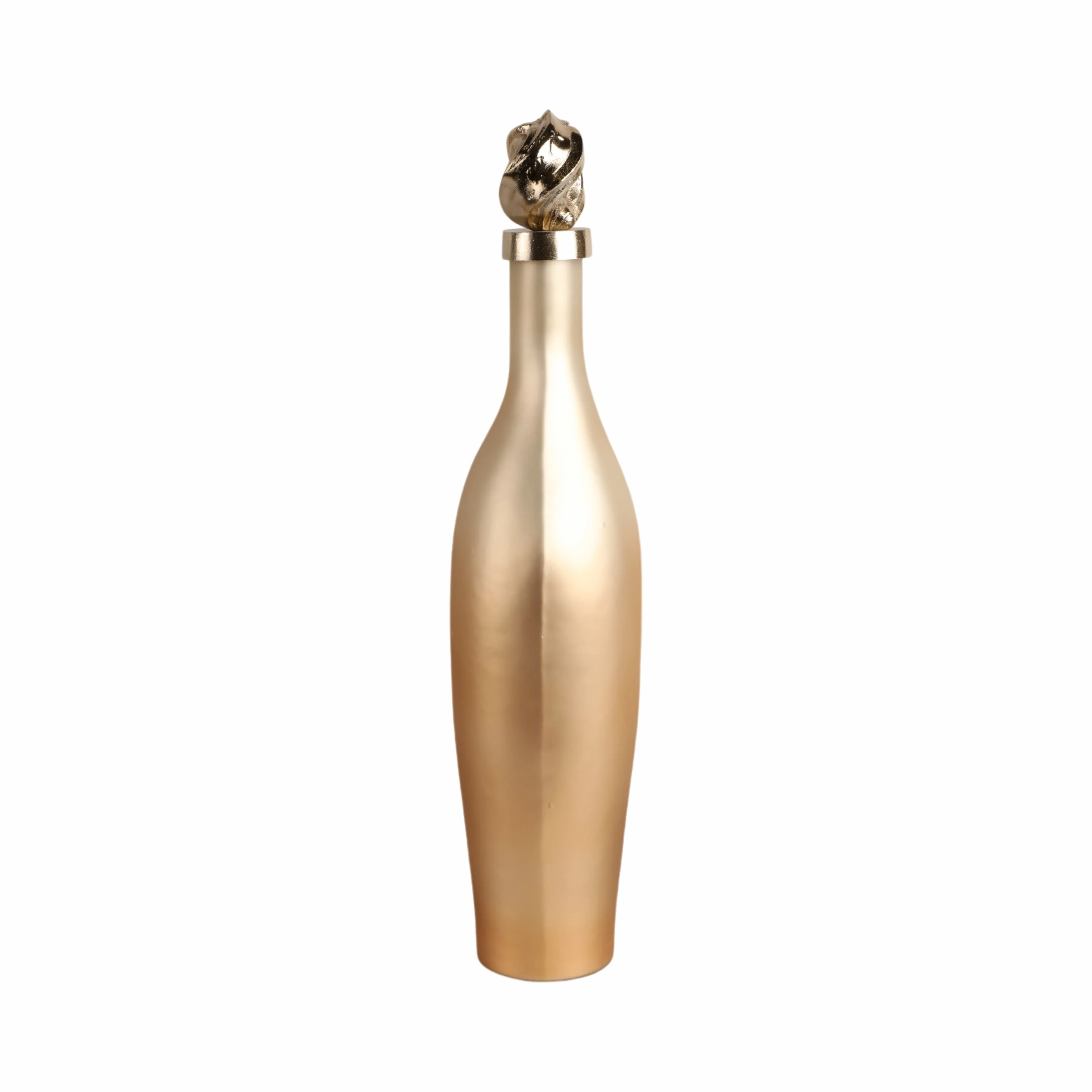 22" Dakar Lg Glass Bottle W/aluminum Lid