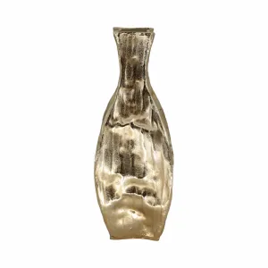 23" Bastia Large Gold Vase