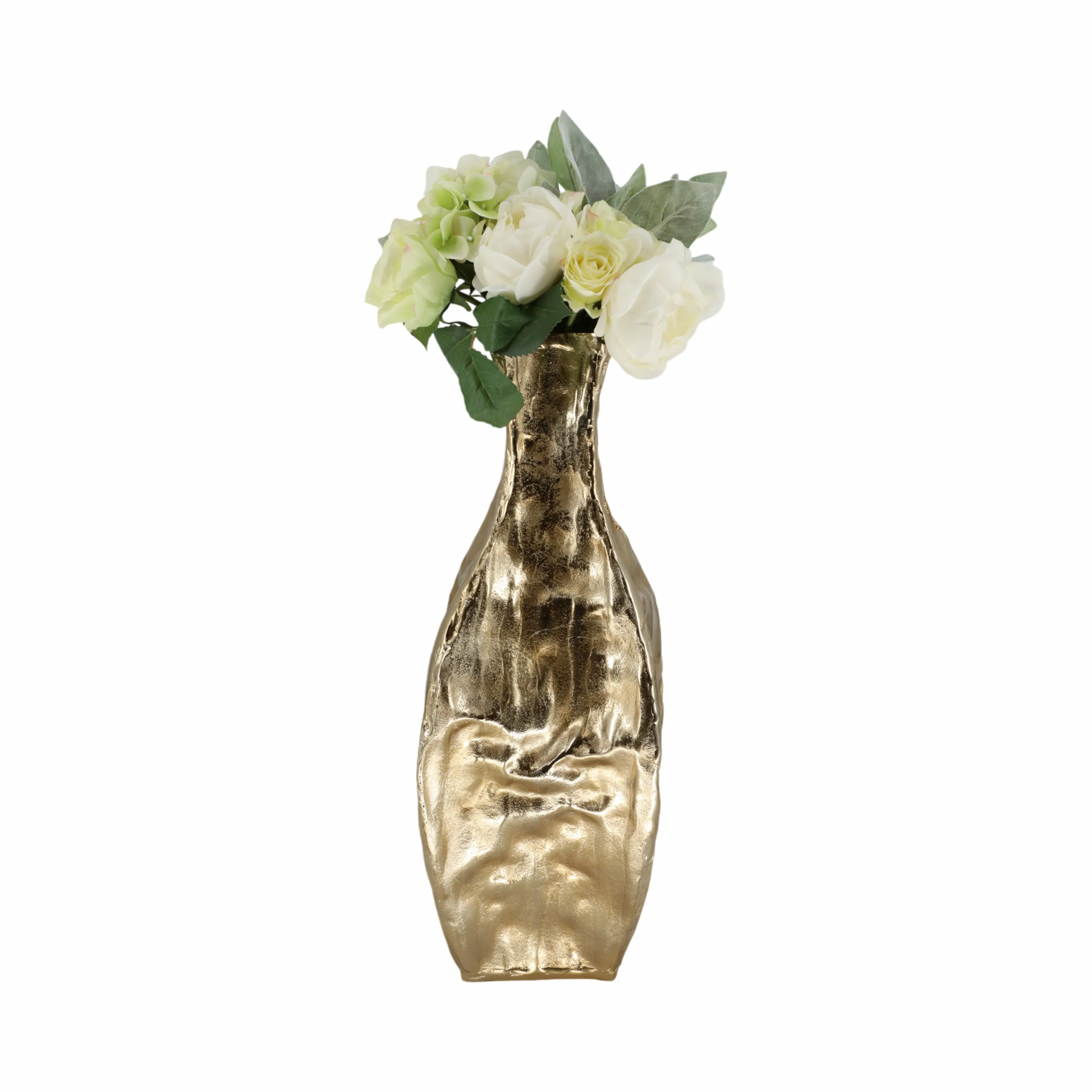 23" Bastia Large Gold Vase