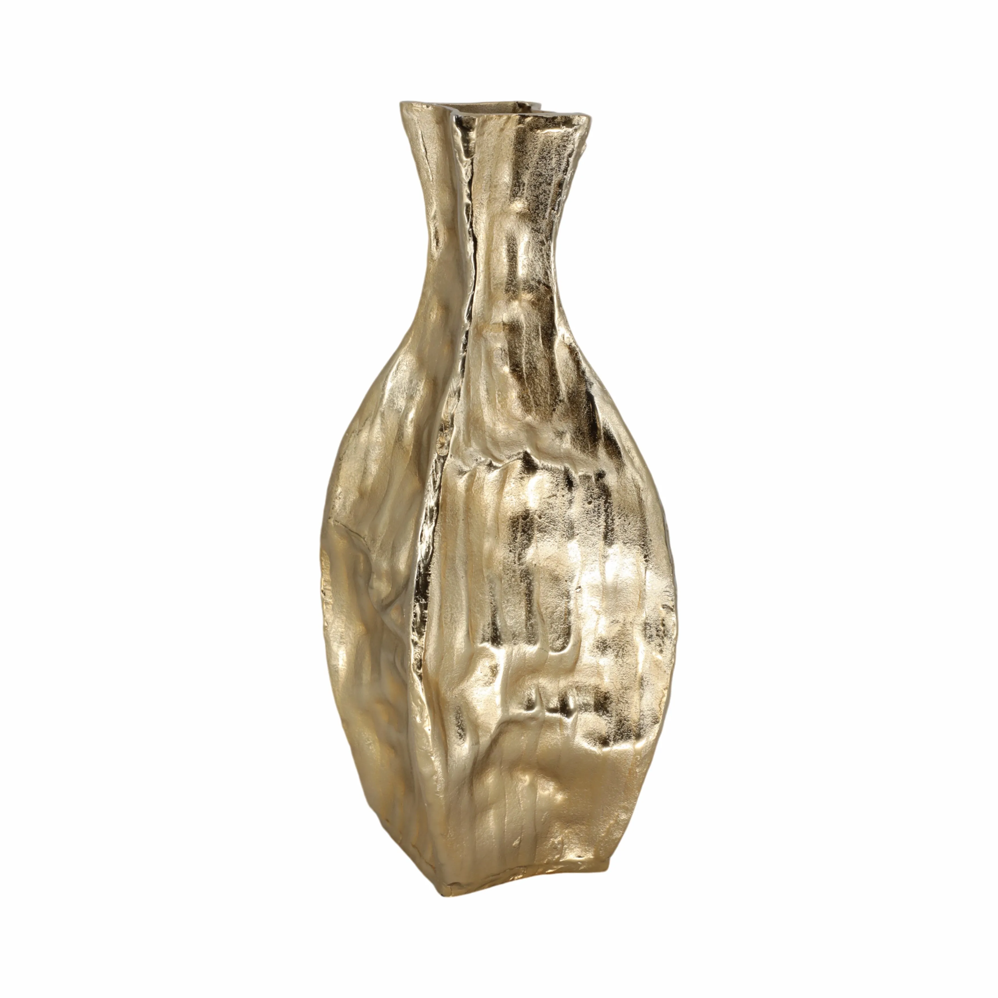23" Bastia Large Gold Vase