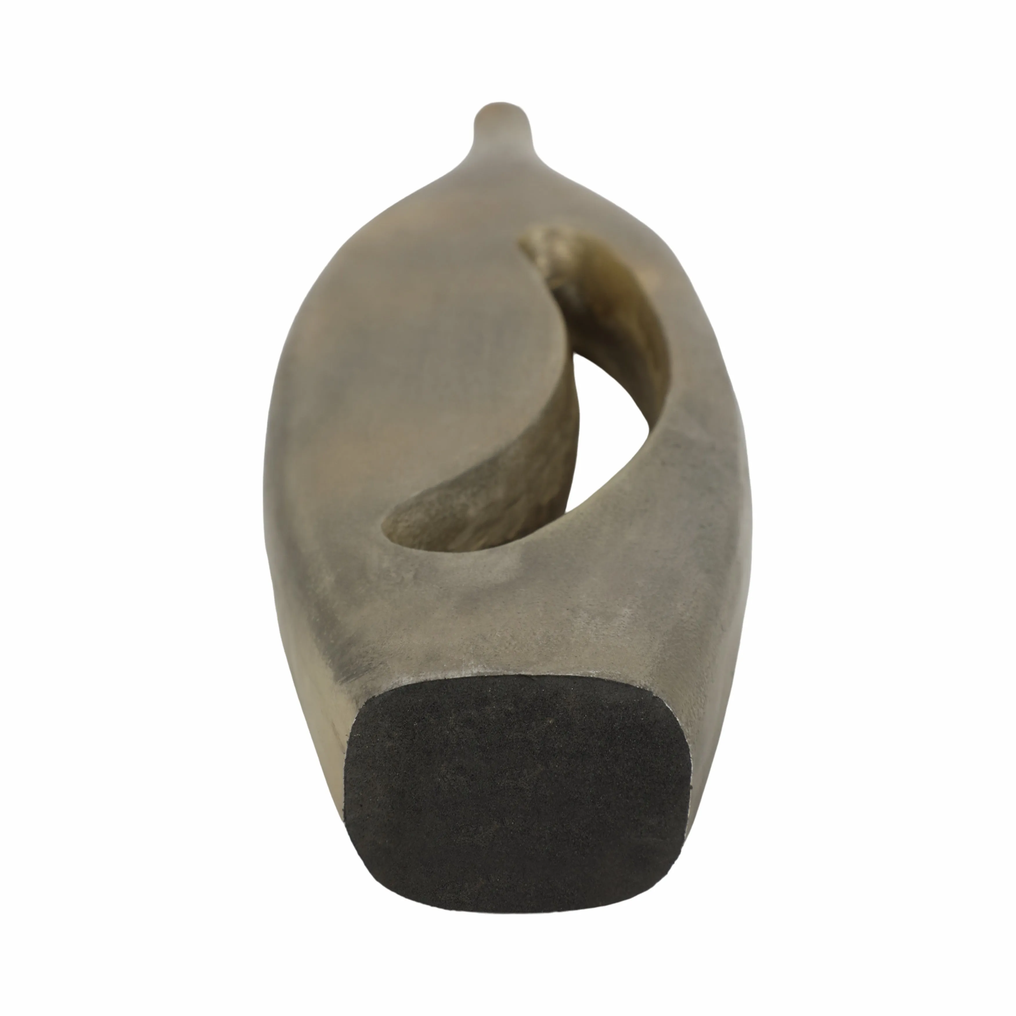 23" Davena Graphite Metal Vase