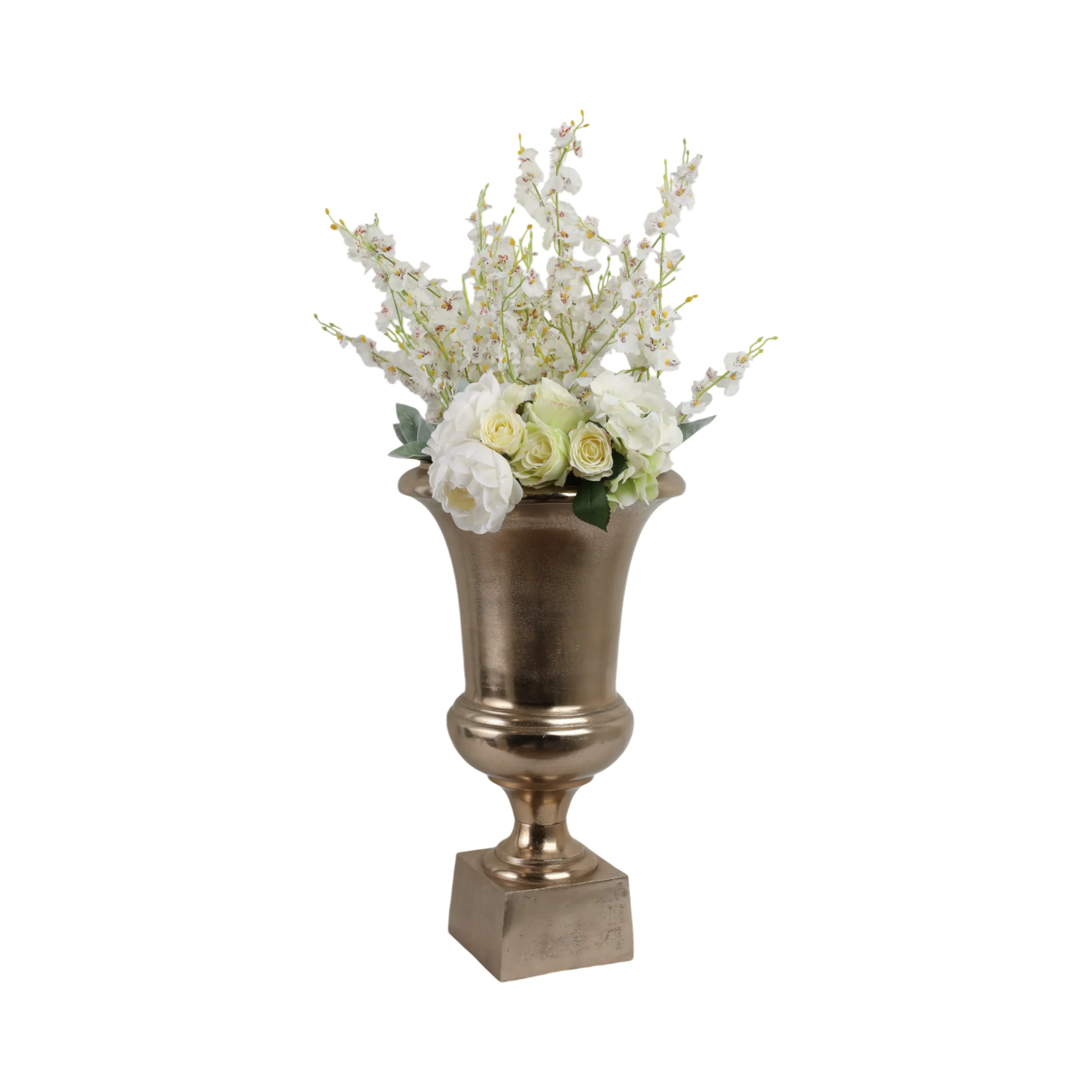 24" Kenosha Gold Aluminum Urn