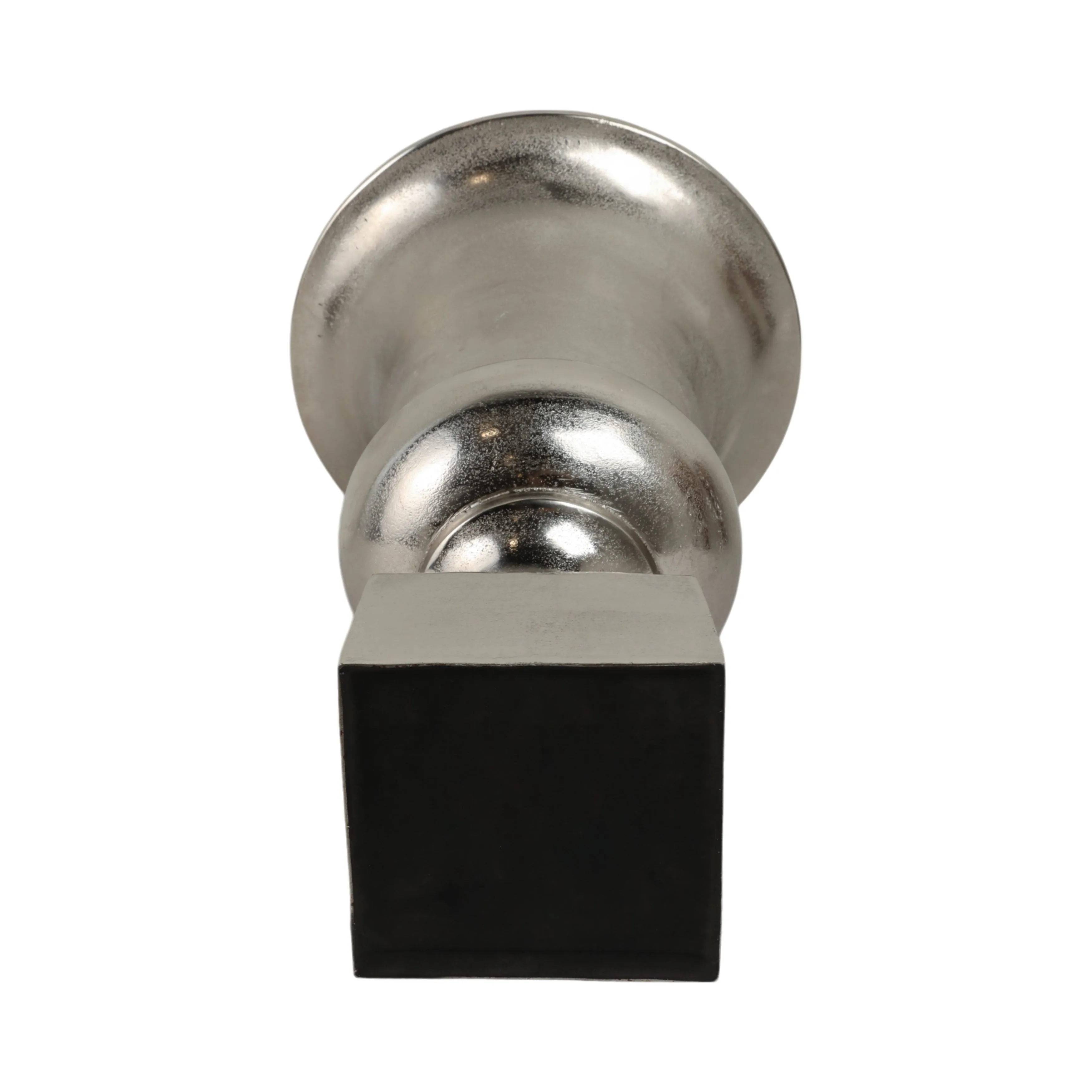 24" Kenosha Silver Aluminum Urn