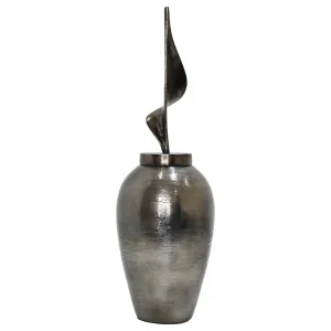 26" Escara Small Urn With Topper