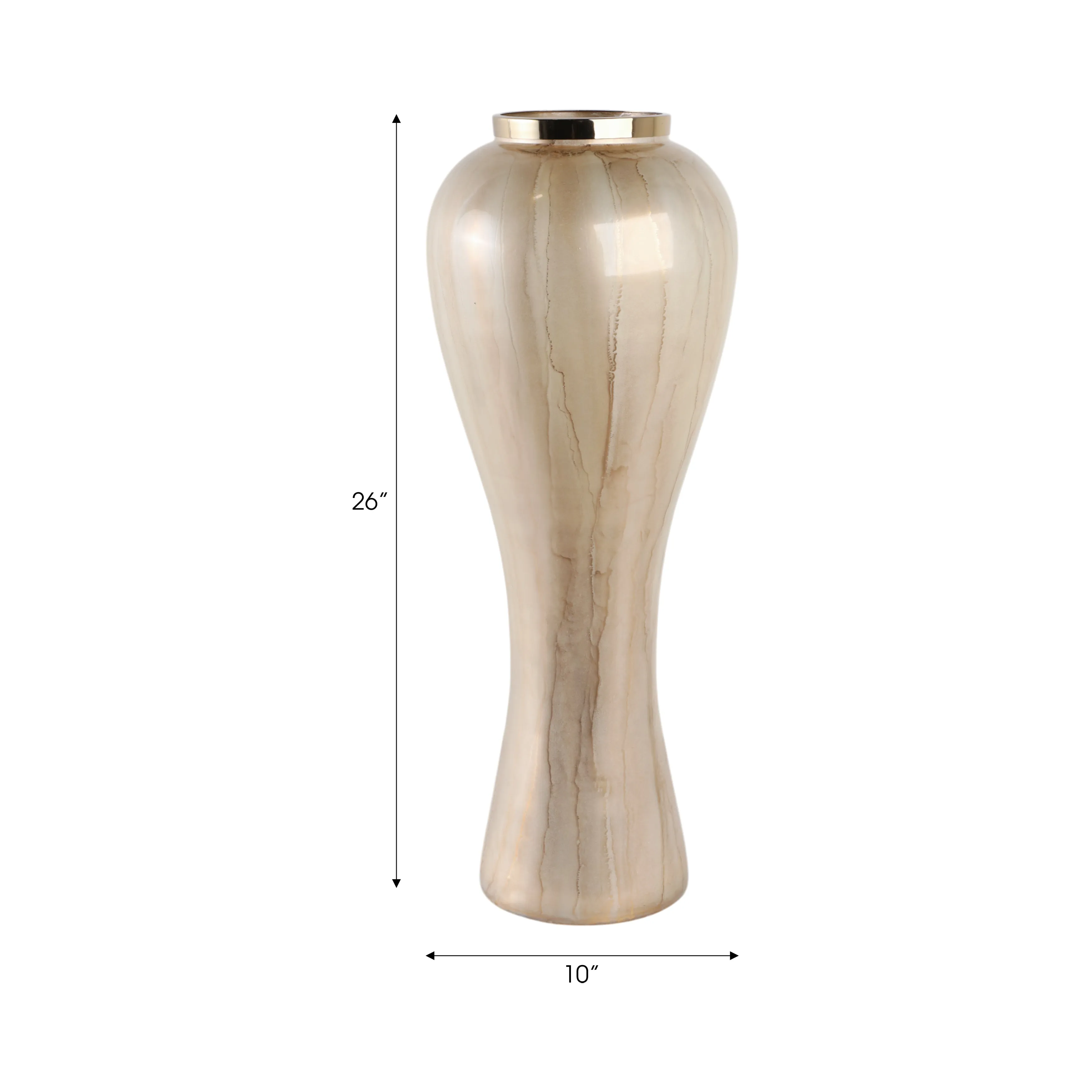 26" Frances Large Oversized Floor Vase