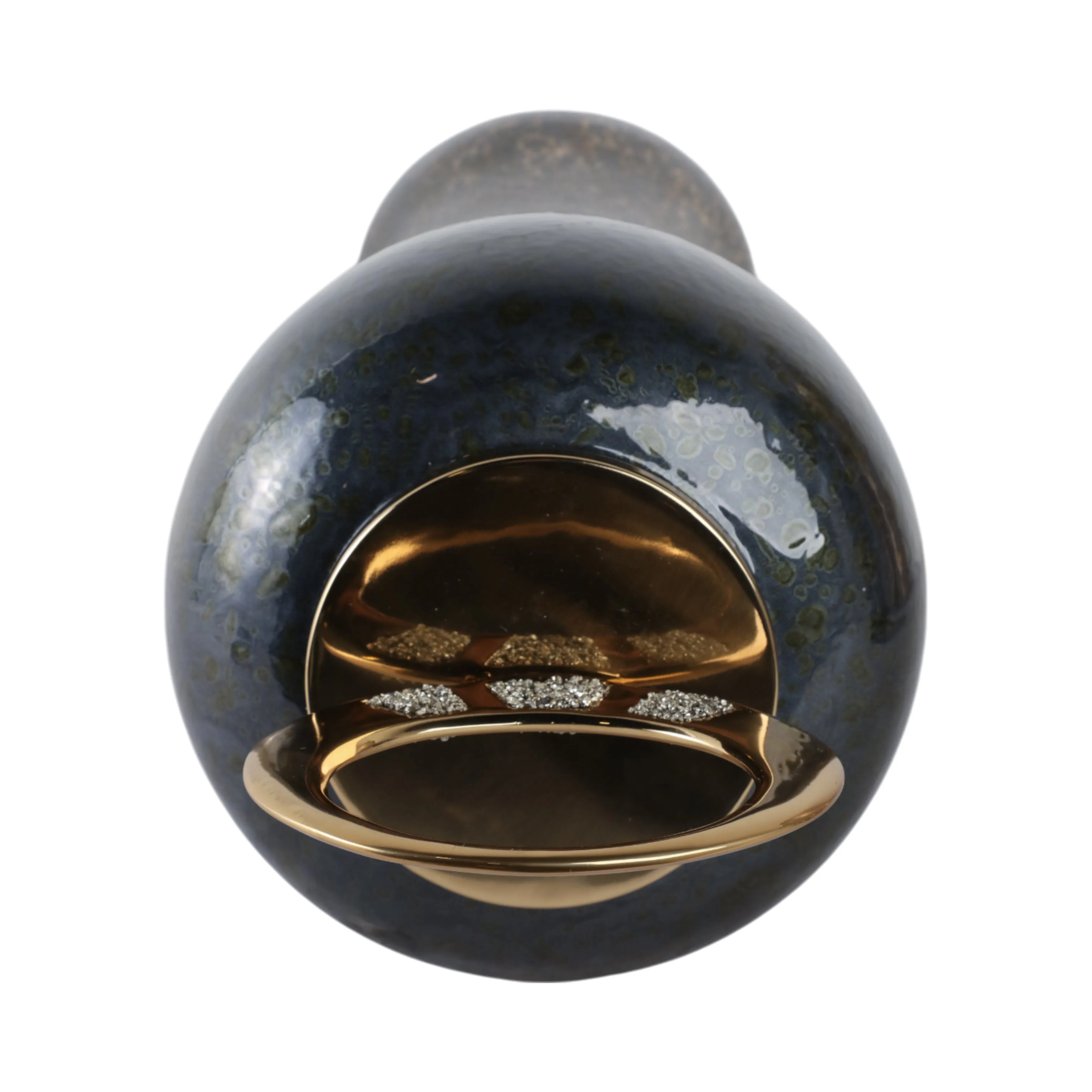 27" Arielle Small Pyrite Stone And Metal Oversized